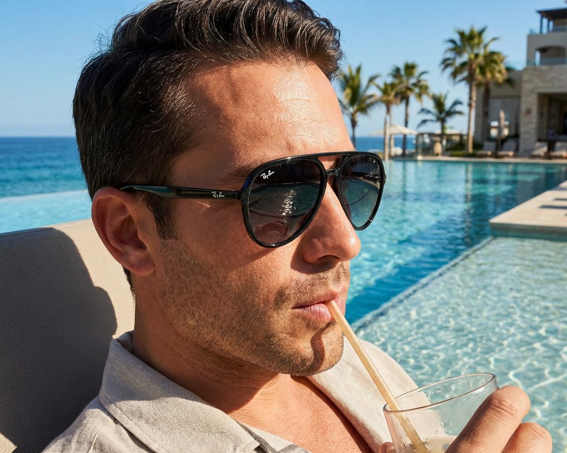 Ray-Ban RB4376 601/8G 57-16 Noir  360 degree view 15