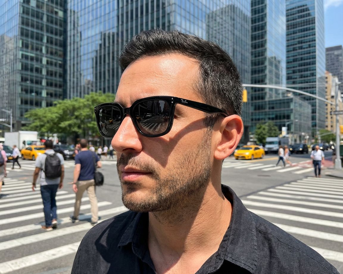 極美品✨Ray-Ban RB4439D 901/87 54-21 BLACK Ray-Ban RB4439D L (54 - 21) with Green lenses and Black frame