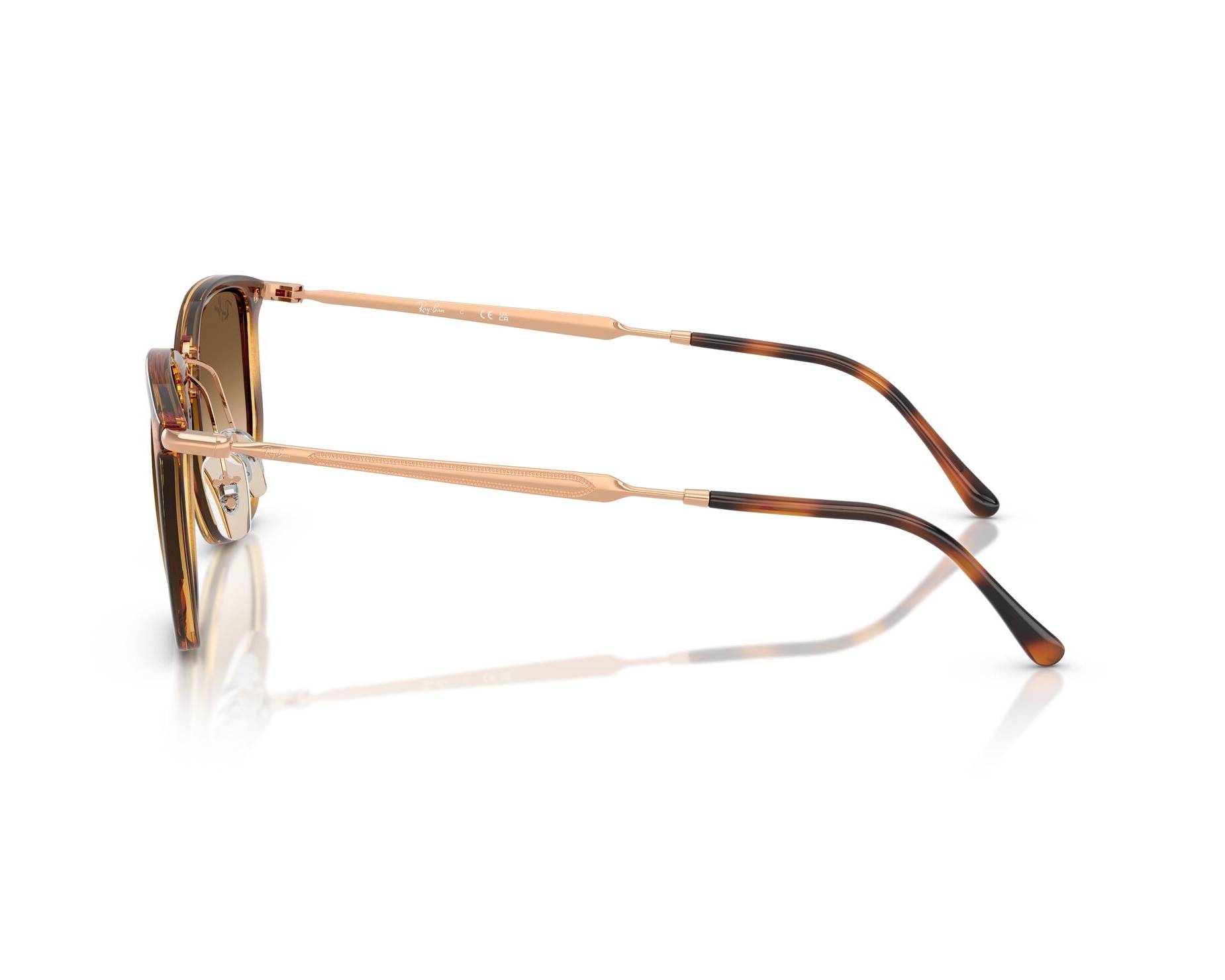 Ray-Ban RB4451 680451 50-20 Orange  360 degree view 3