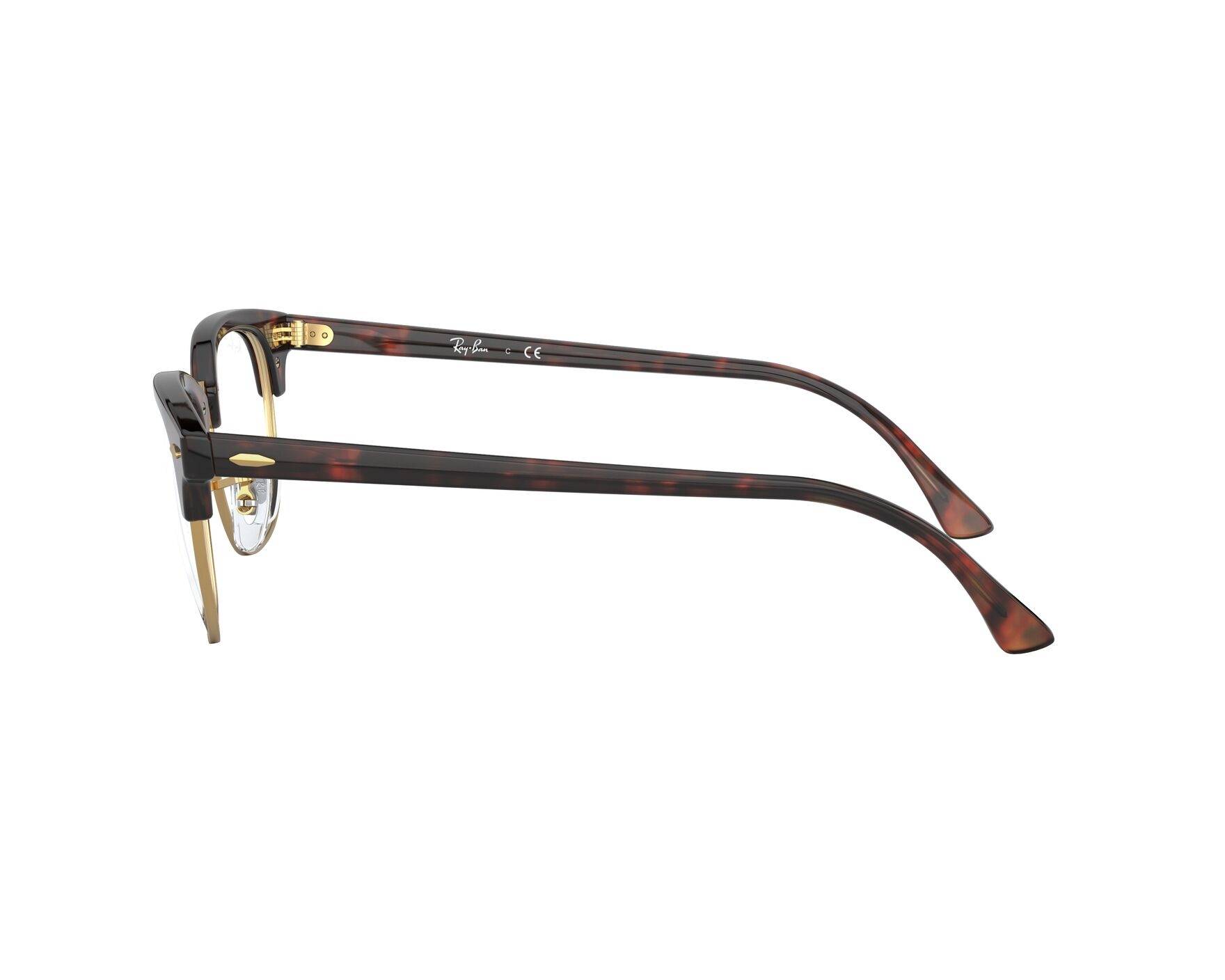 Ray-Ban RX-5154 8058 - Havana Gold 360 degree view 4
