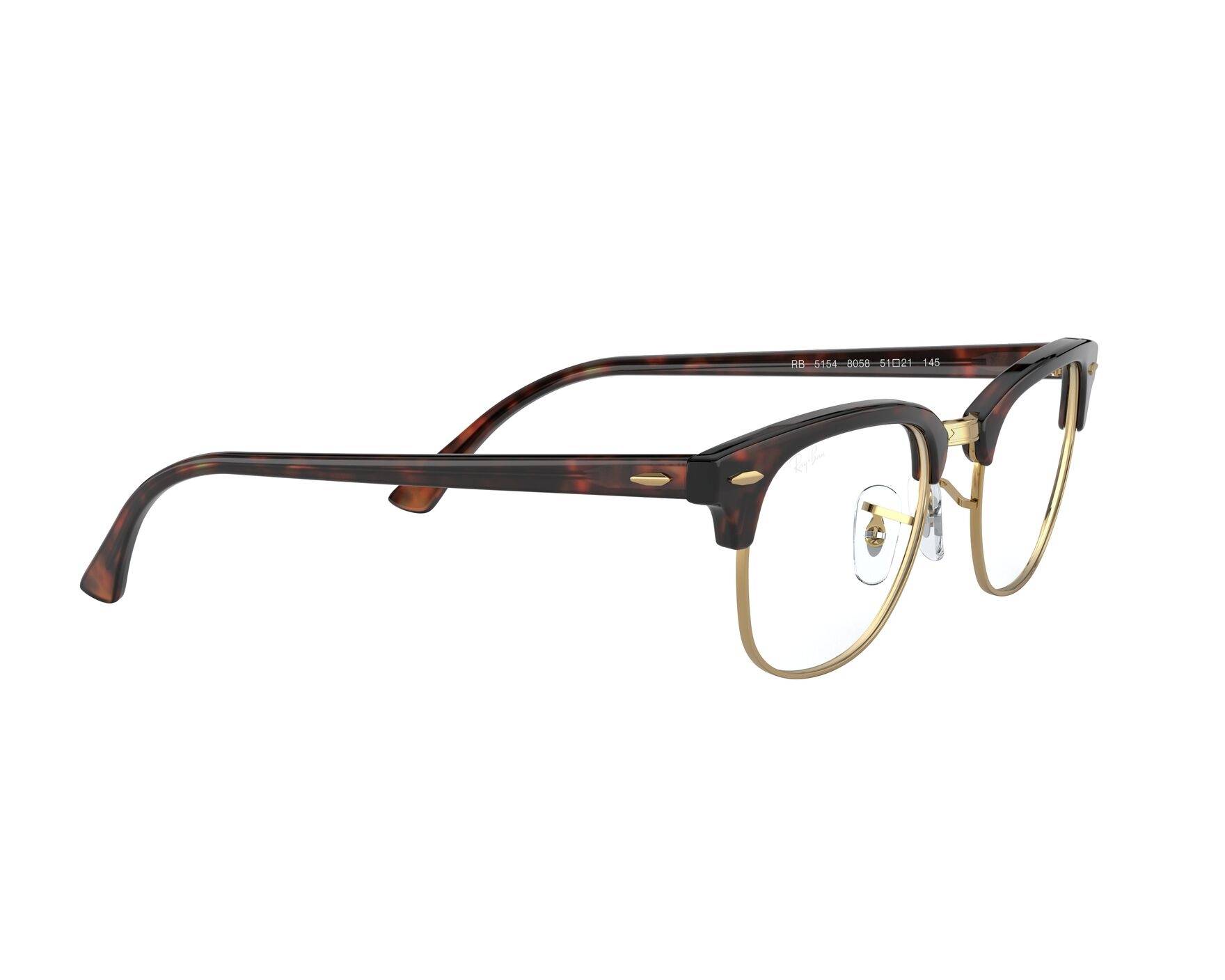 Ray-Ban RX-5154 8058 - Havana Gold 360 degree view 11