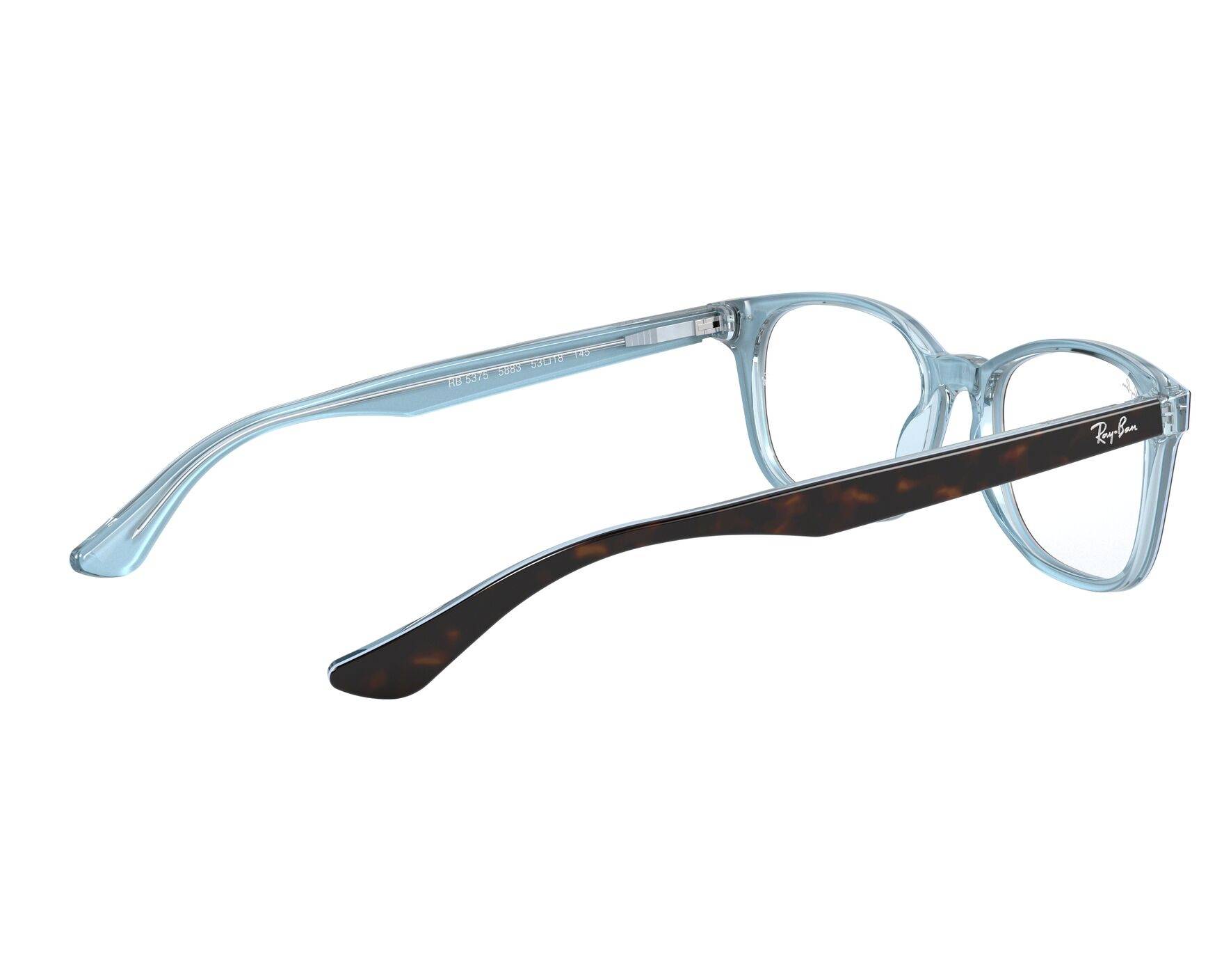 Ray-Ban RX5375 5883 51-18 Brown  360 degree view 9