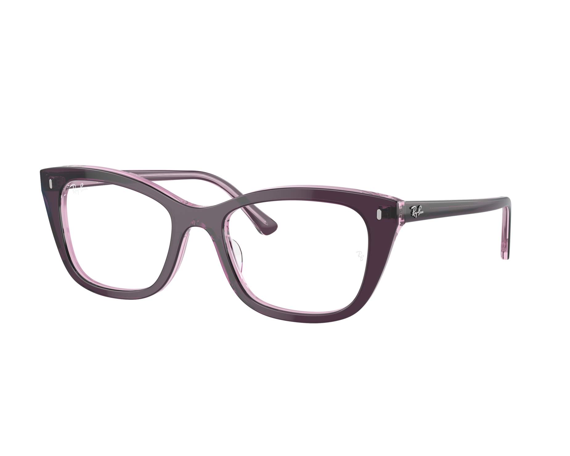 Ray-Ban RX5433 8364 50-19 lila  360 degree view 3