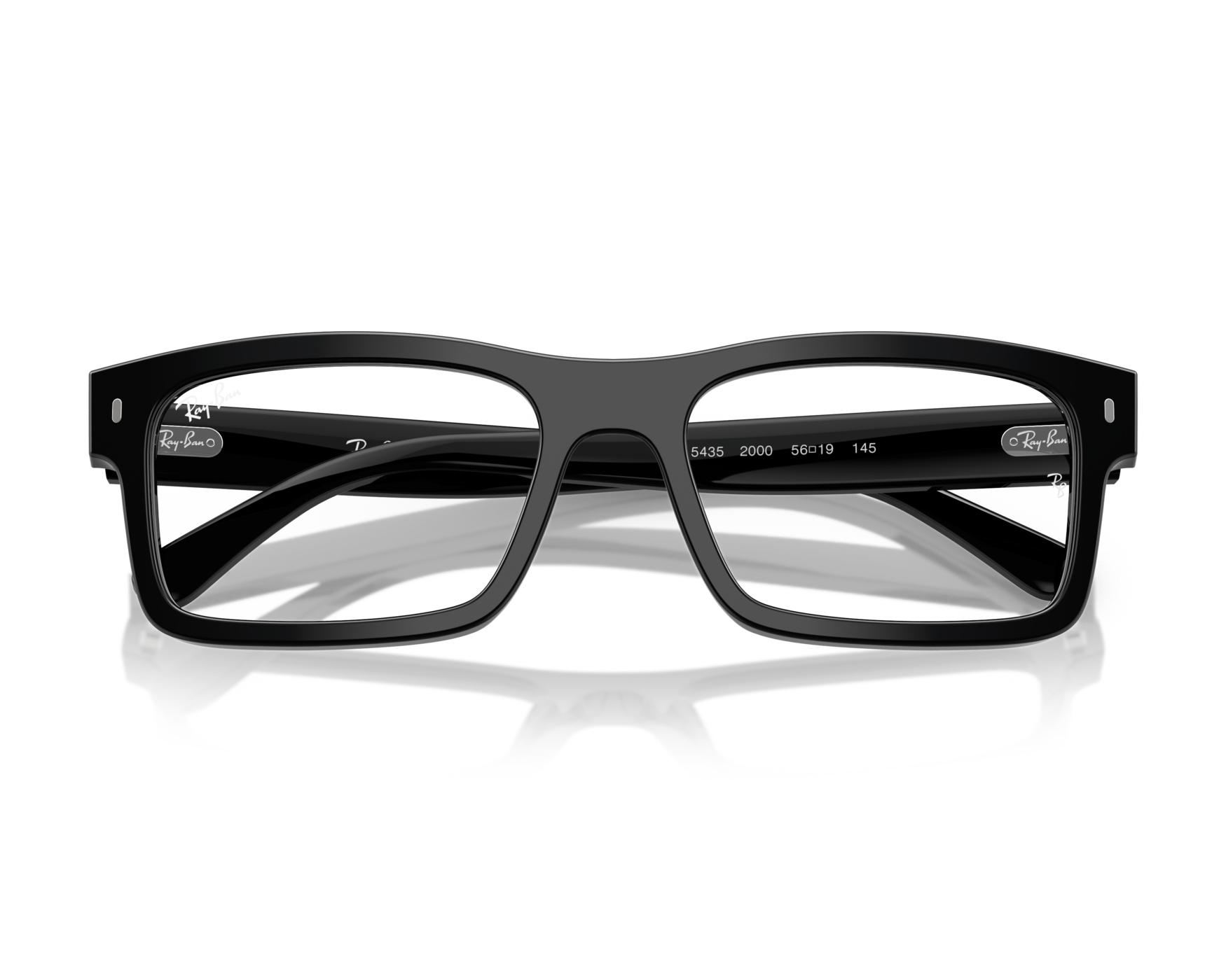 Ray-Ban RX5435 2000 54-19 Black  360 degree view 4
