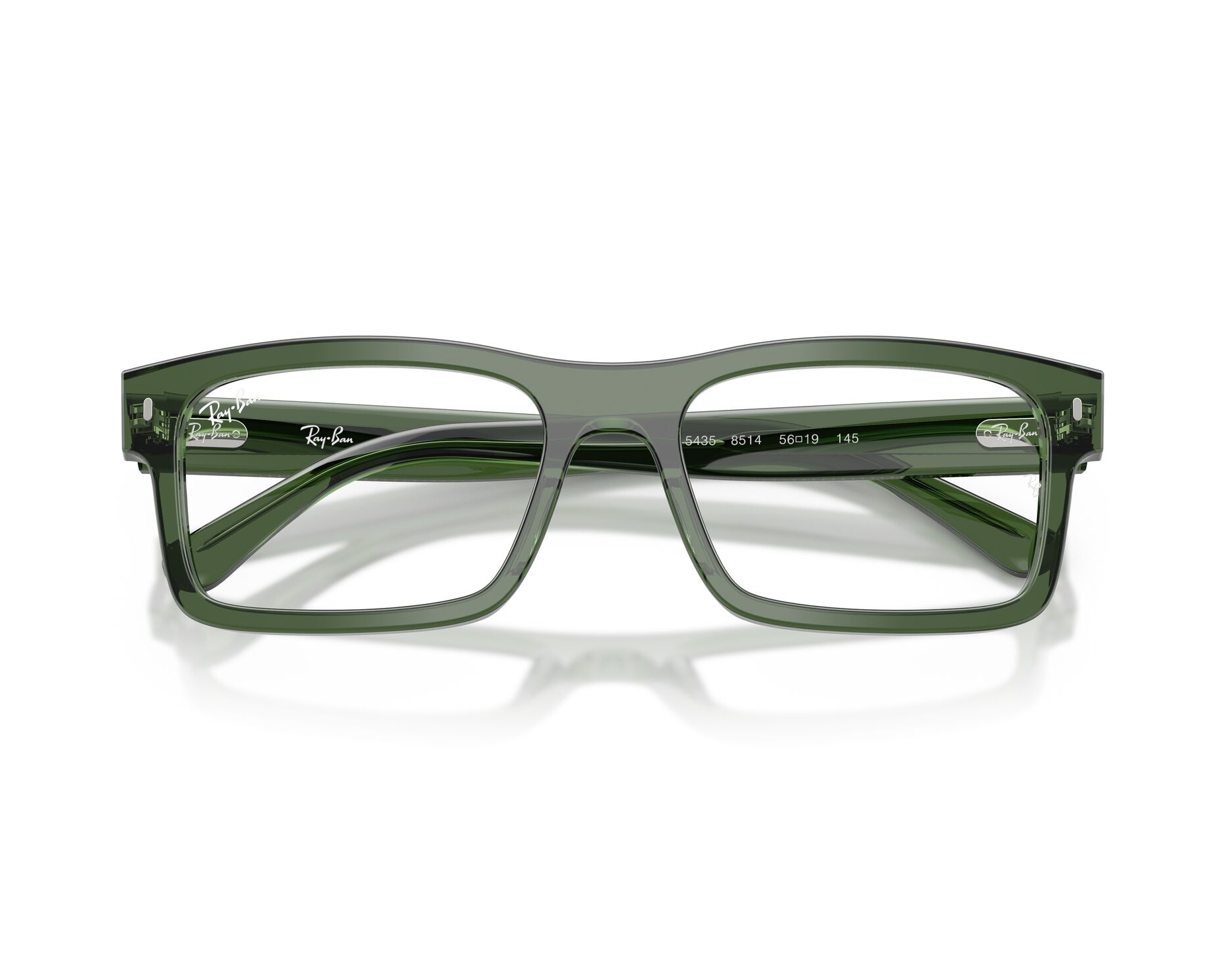 Ray-Ban RX5435 8514 54-19 Green  360 degree view 5