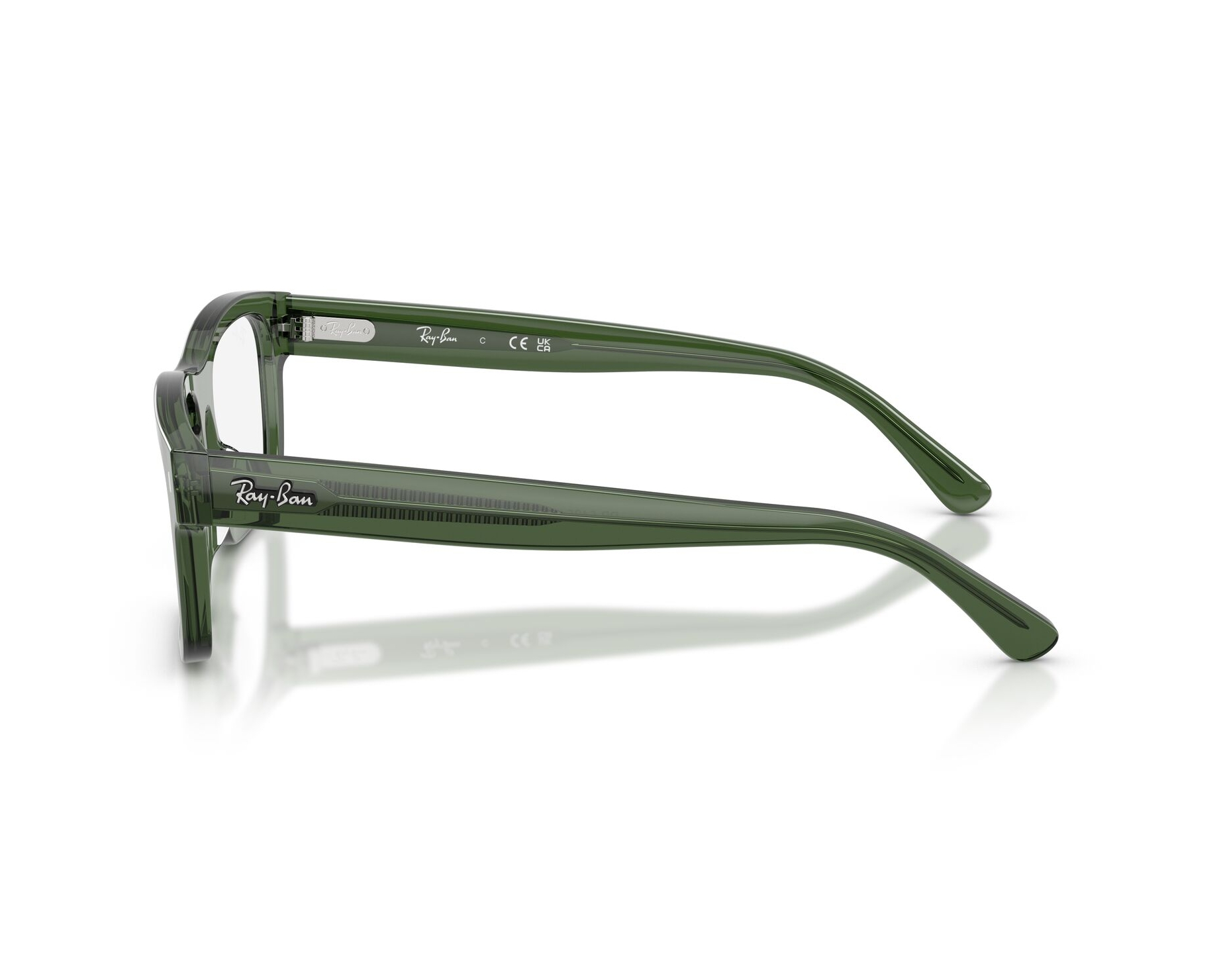 Ray-Ban RX5435 8514 54-19 Green  360 degree view 7