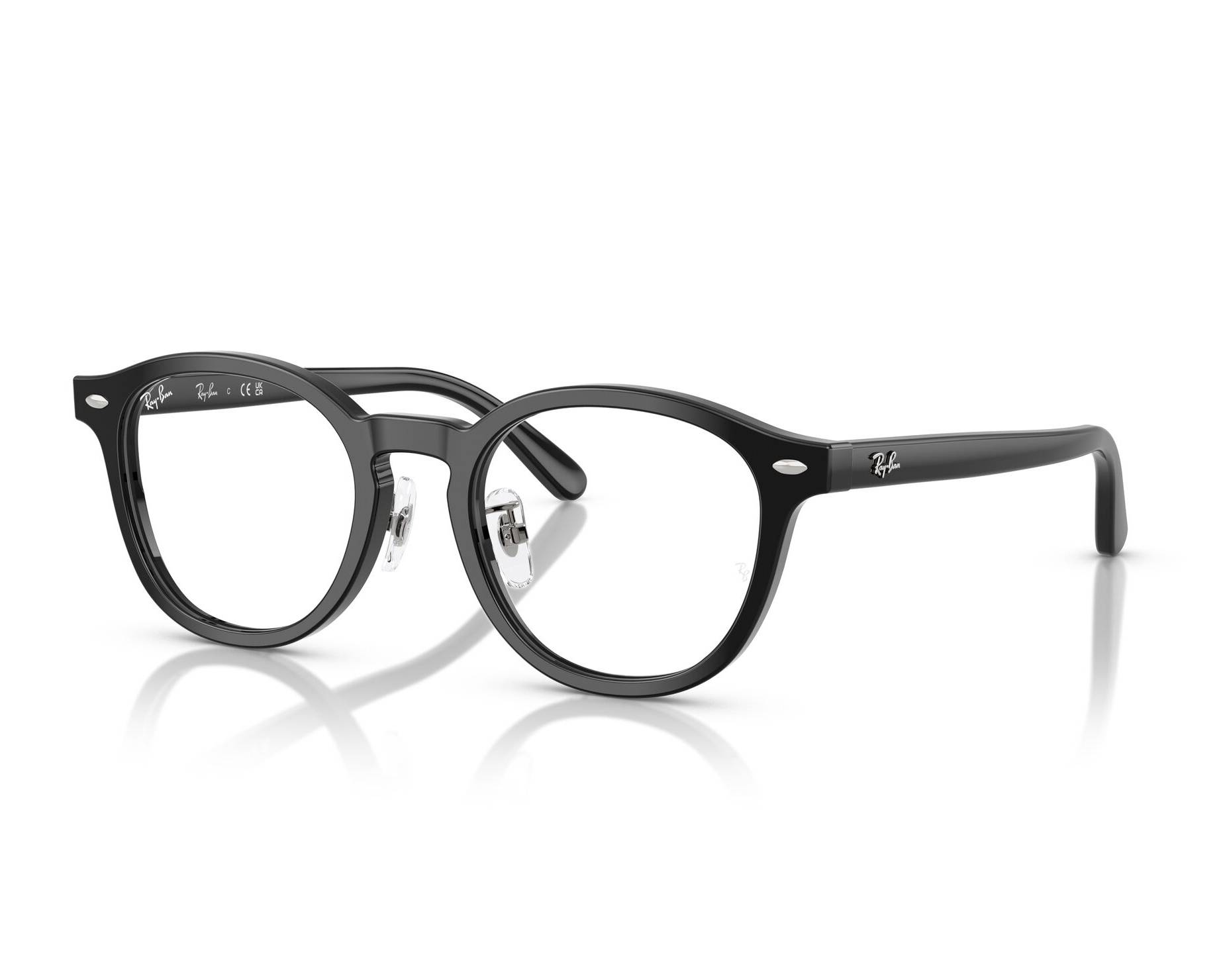 Ray-Ban レイバン RX5443D-2000 ライトグレー 美品 Ray-Ban RX5443D Eyeglasses – Authentic Unisex Square Acetate
