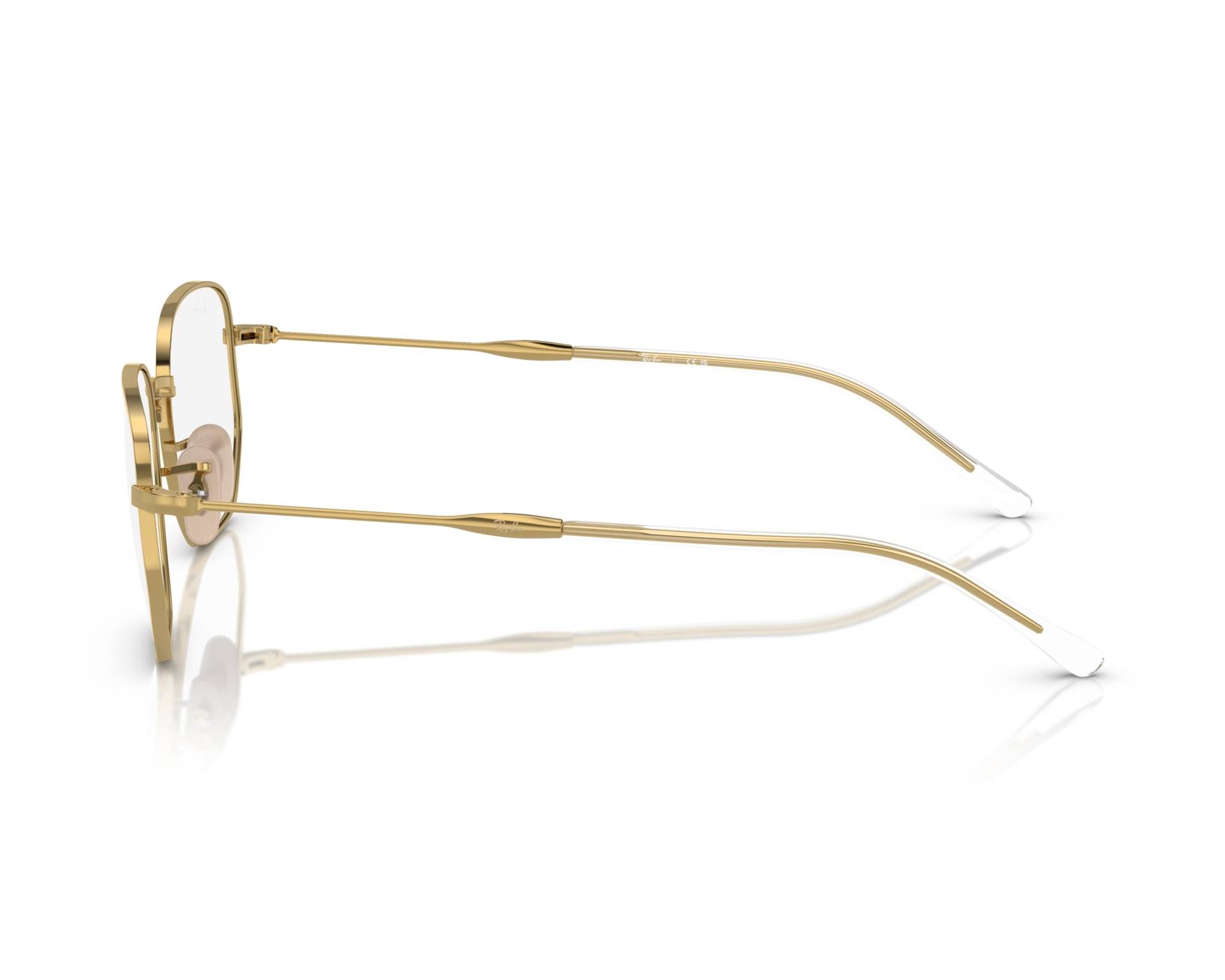 Ray-Ban RX6496 2500 51-20 Gold  360 degree view 6