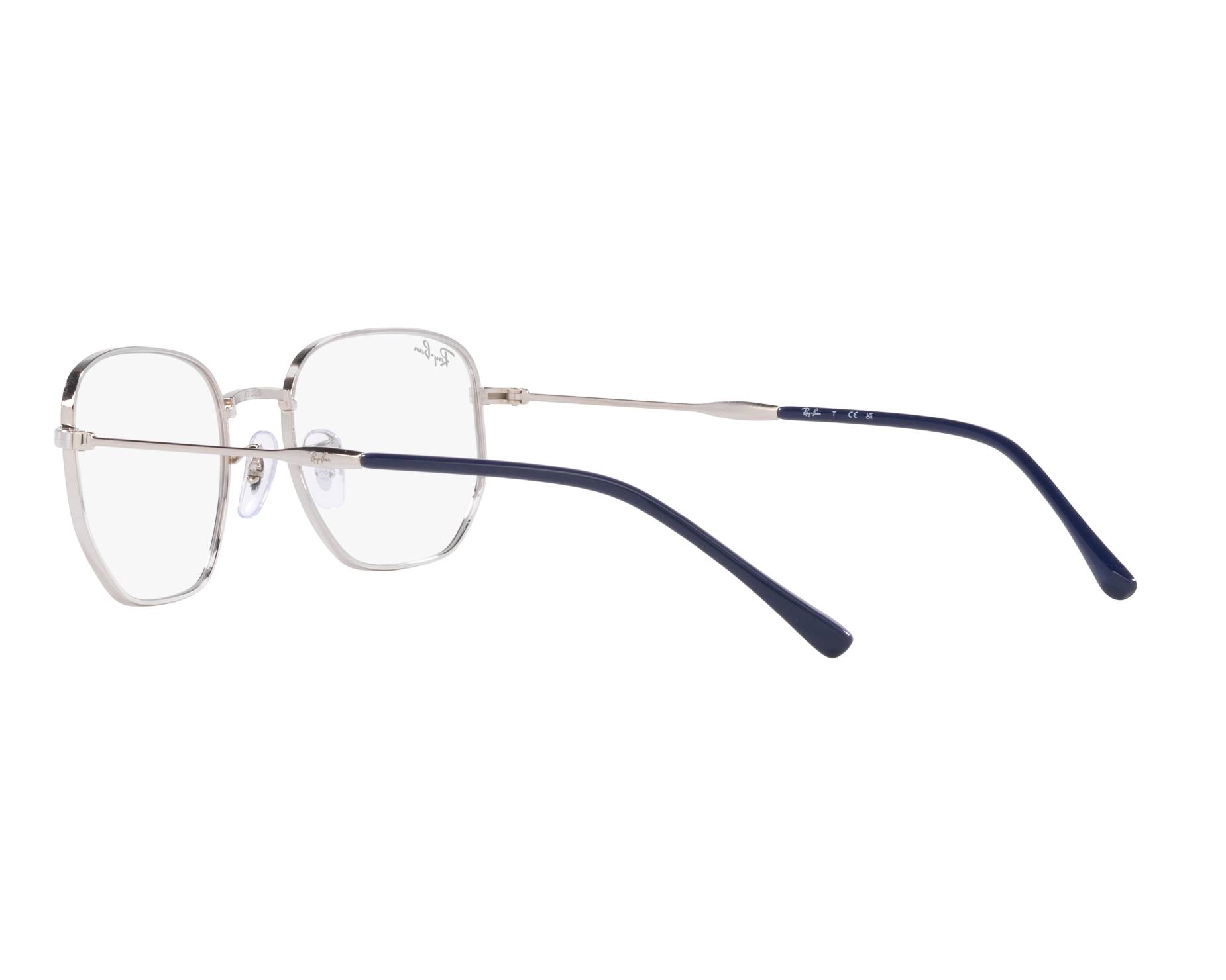 【Ray Ban】純正★RB6496 2501★遊光シルバー長方形フレーム★ Ray Ban】純正☆RB6496 2501☆遊光シルバー長方形フレーム