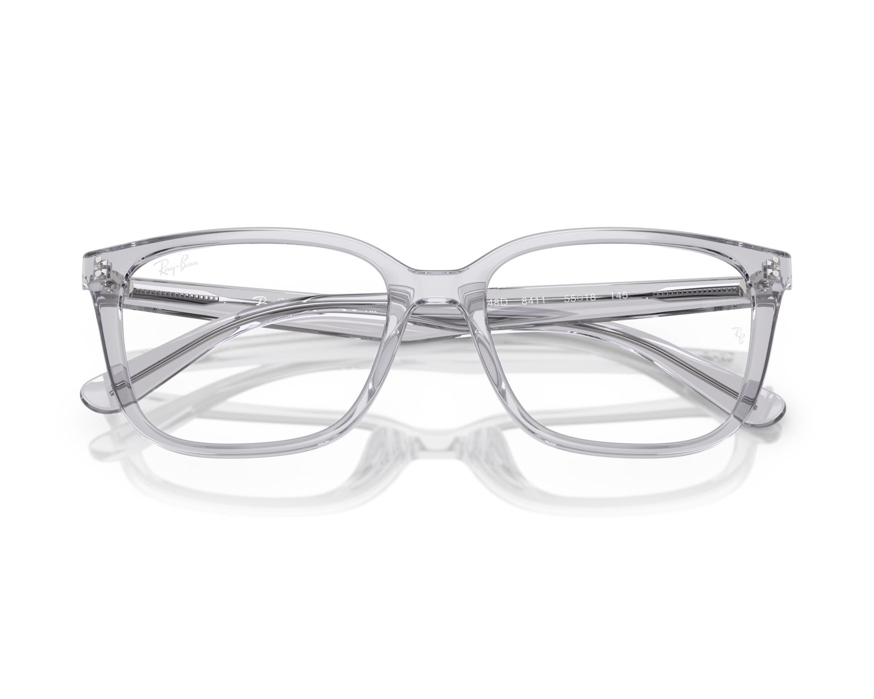 banurosa ￼ Ray-Ban RX 7248D - 8410 Transparent Light Pink | Eyeglasses
