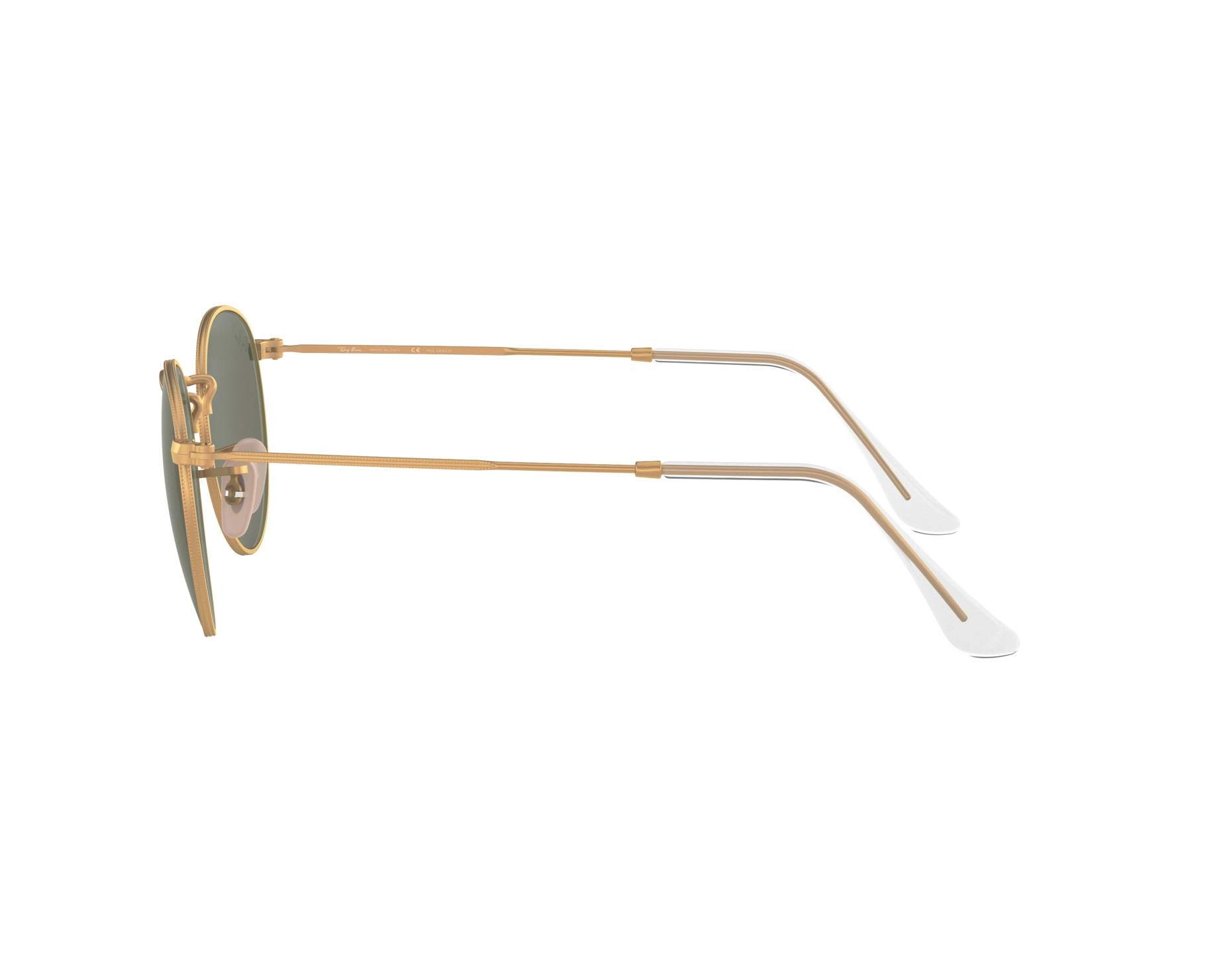 Ray-Ban RB3447 112/58 50-21 Gold  360 degree view 5