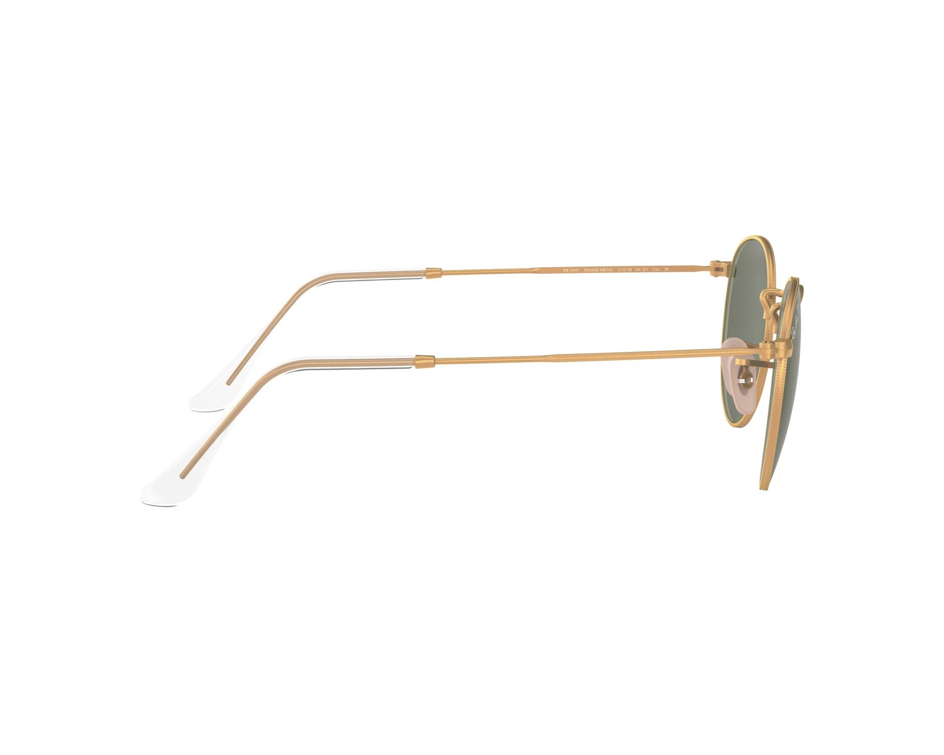 Ray-Ban RB3447 112/58 50-21 Gold  360 degree view 11