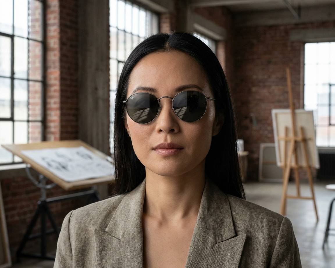 Ray-Ban Sunglasses Round Metal RB3447 9229B1