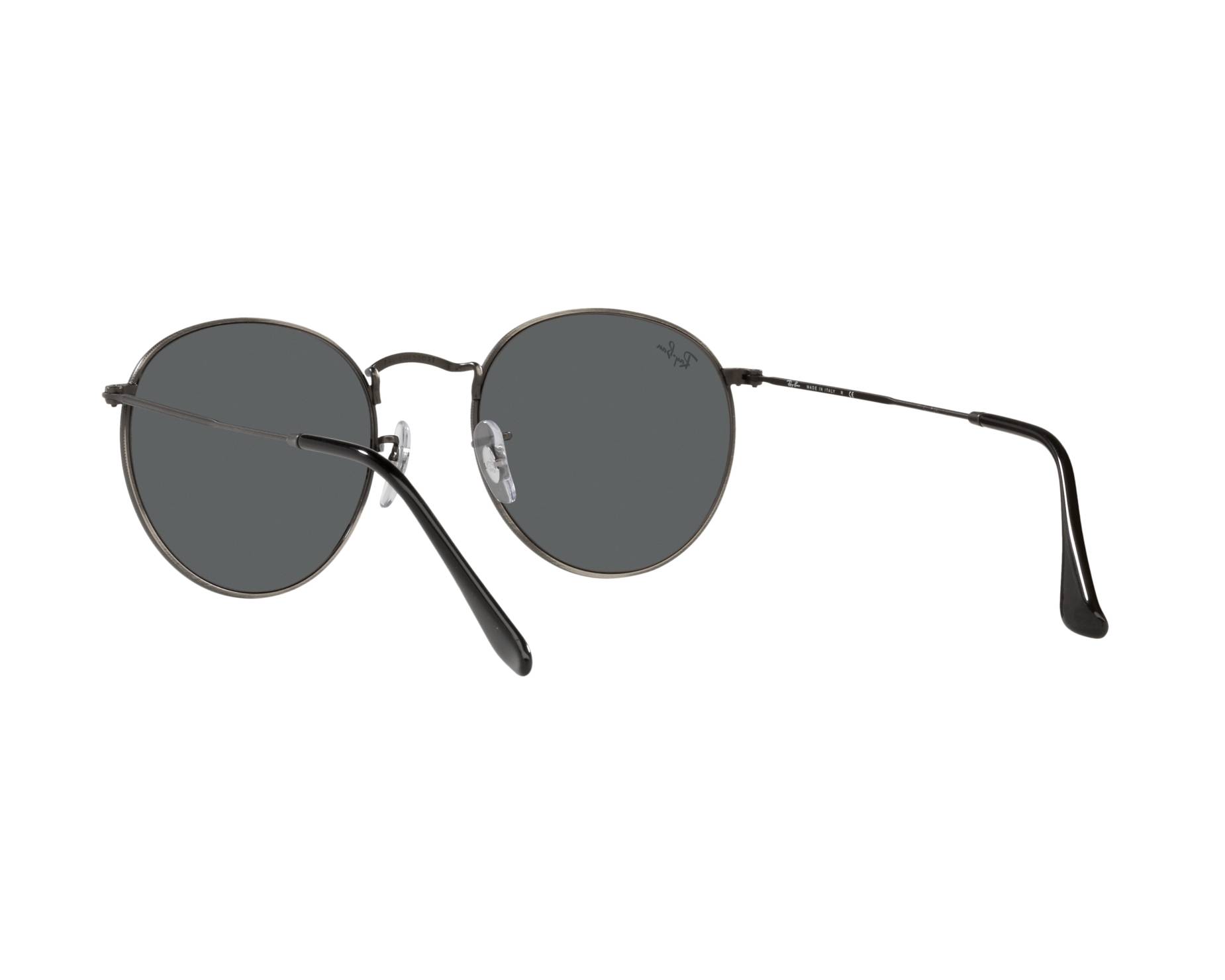 Ray-Ban Round Metal made in Italy Ray-Ban Round Metal Sunglasses RB3447 - Flight Sunglasses main image 4