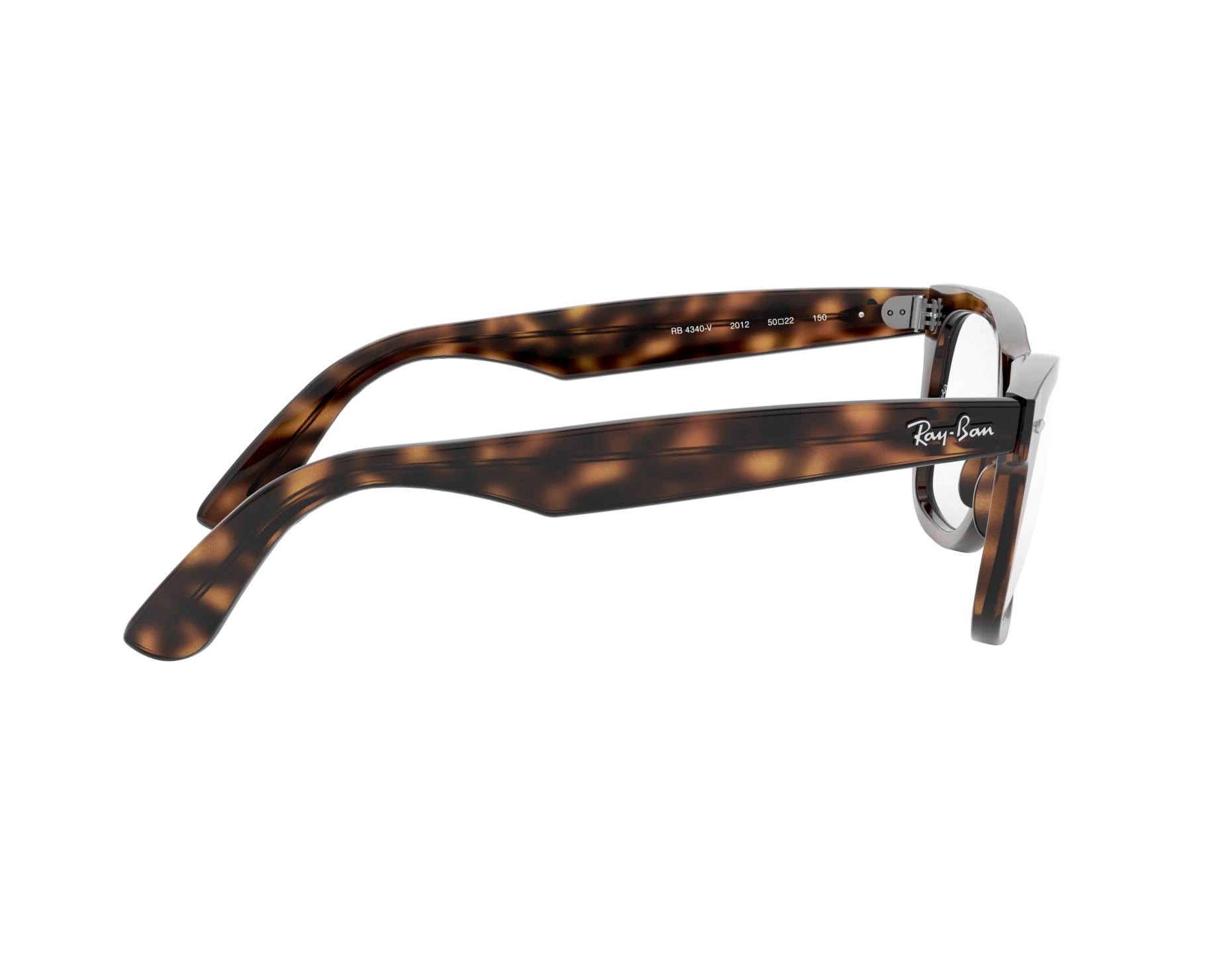 Ray-Ban RX4340V 2012 50-22 Havane  360 degree view 11