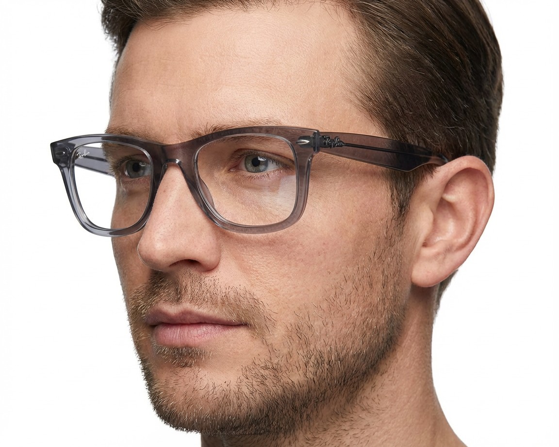 Ray-Ban RX4340V 8225 50-22 Grey  360 degree view 7