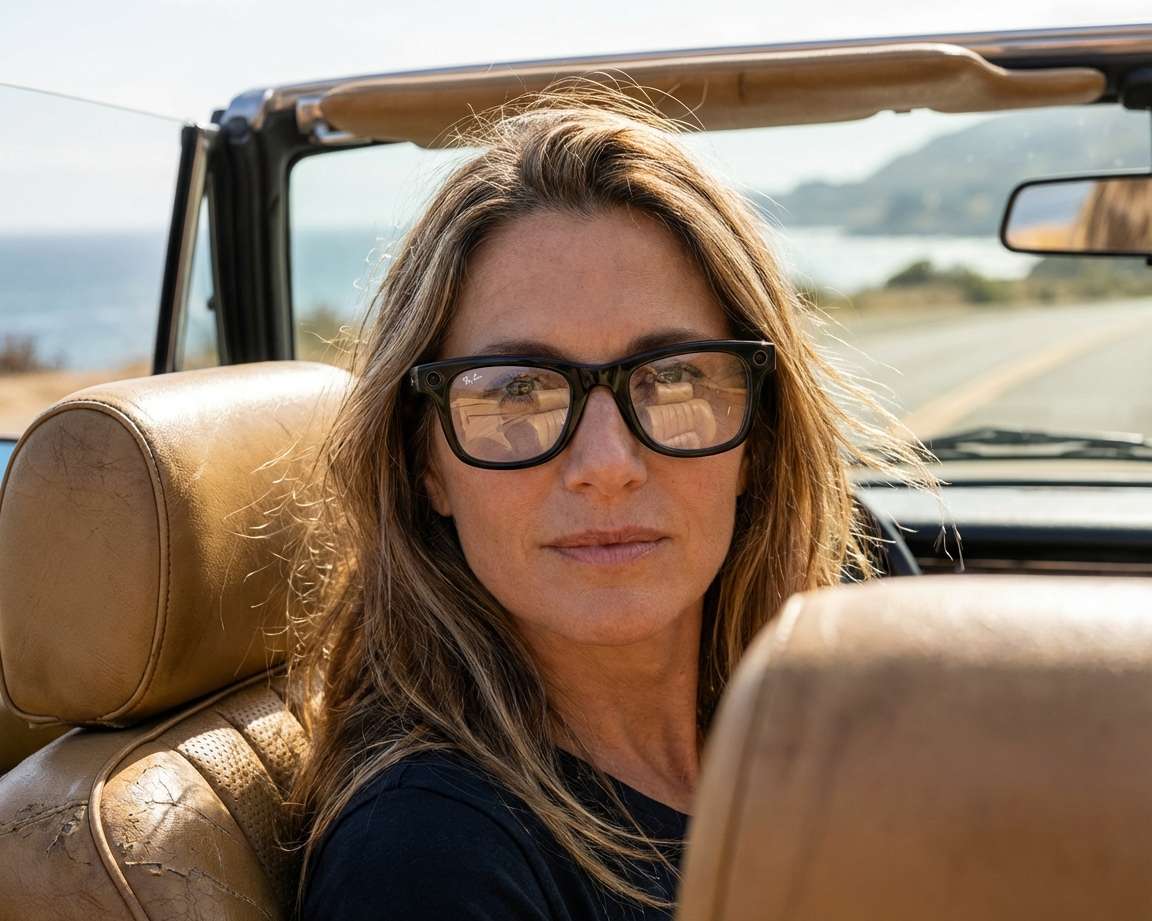 Ray-Ban Glasses Wayfarer Large Meta RW4008 601SM1