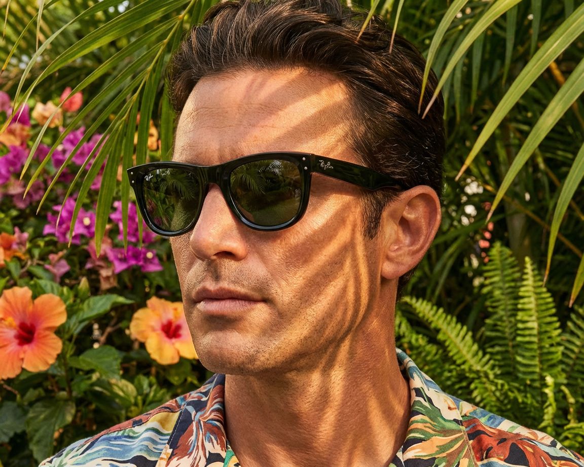 Ray-Ban RBR0502S 6677/2 - Black  360 degree view 7