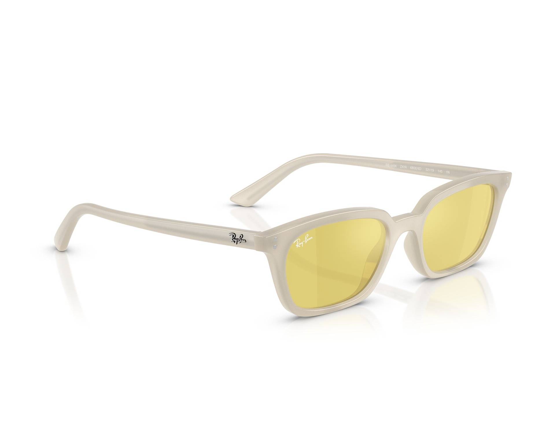Ray-Ban RB4456 68086D 53-19 White  360 degree view 5