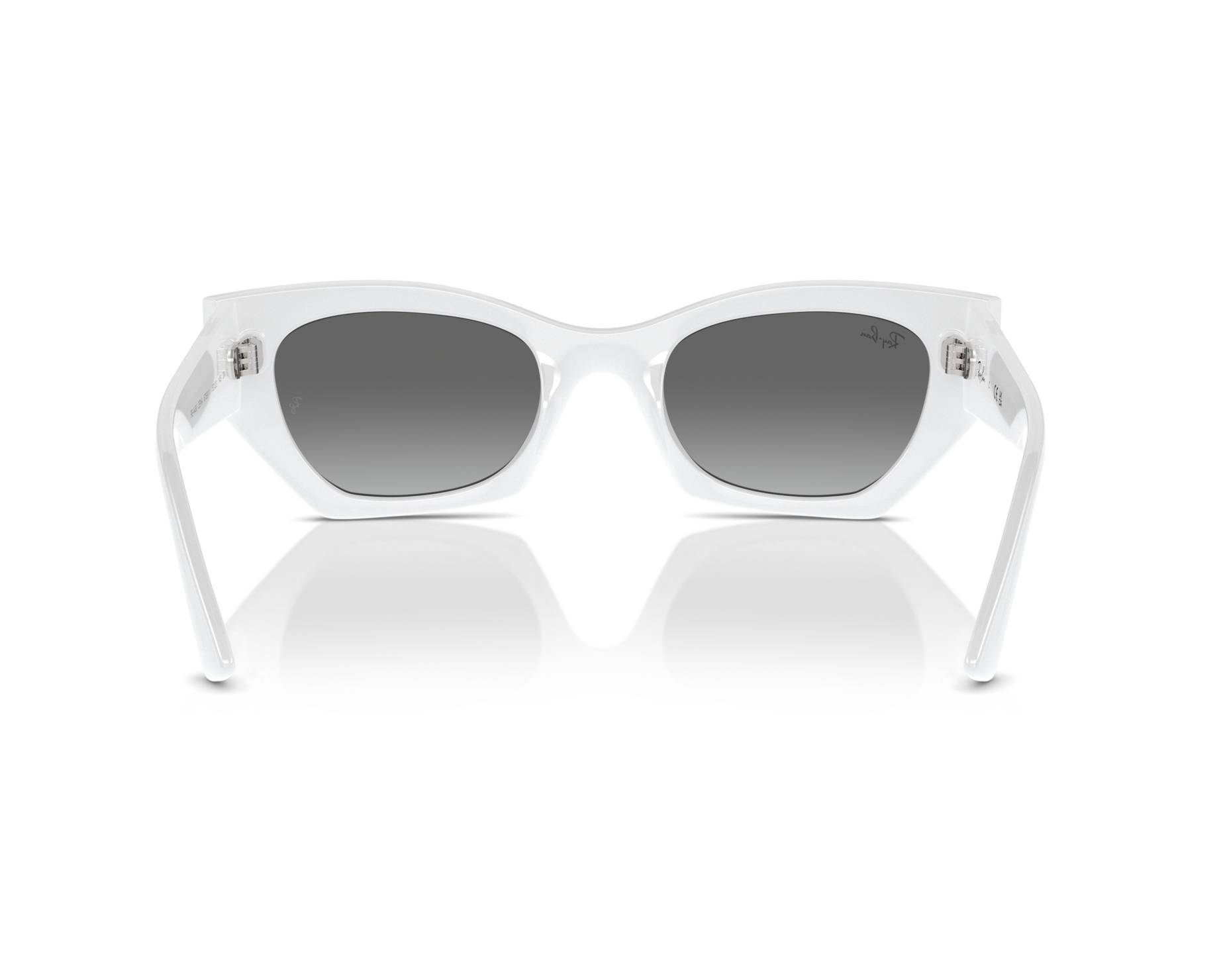 小物 Ray-Ban ORB4430F - Zena 667787 White Ray-Ban RB4430 Zena Bio-Based Sunglasses | LensCrafters