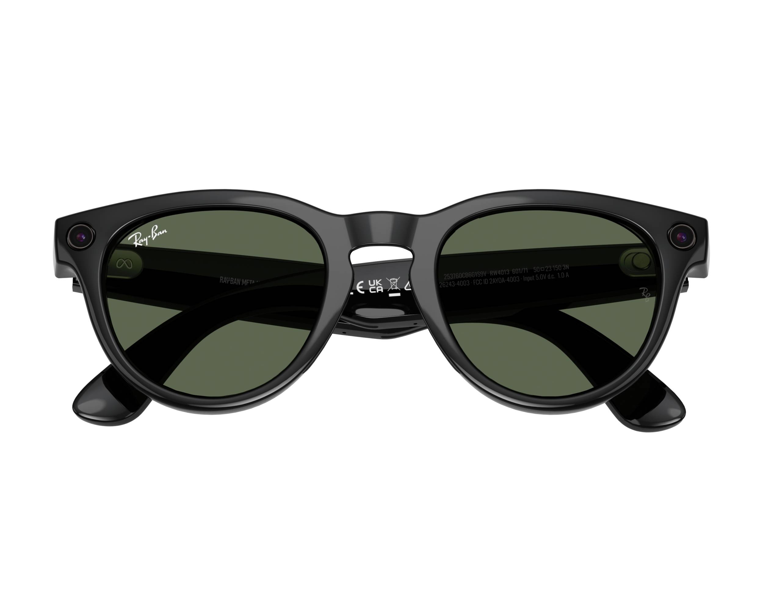 Ray-Ban Meta RW4013 601/71 50-23 Black  360 degree view 4