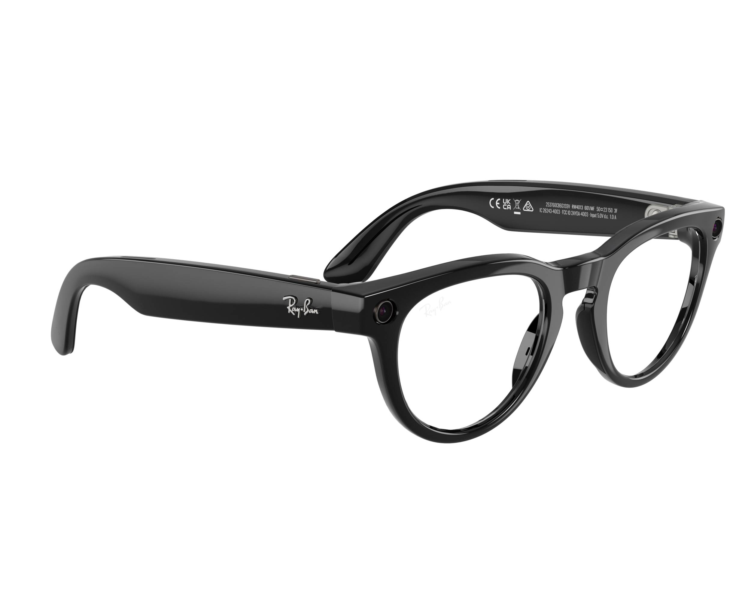 Ray-Ban Meta RW4013 601/MF 50-23 Black  360 degree view 3