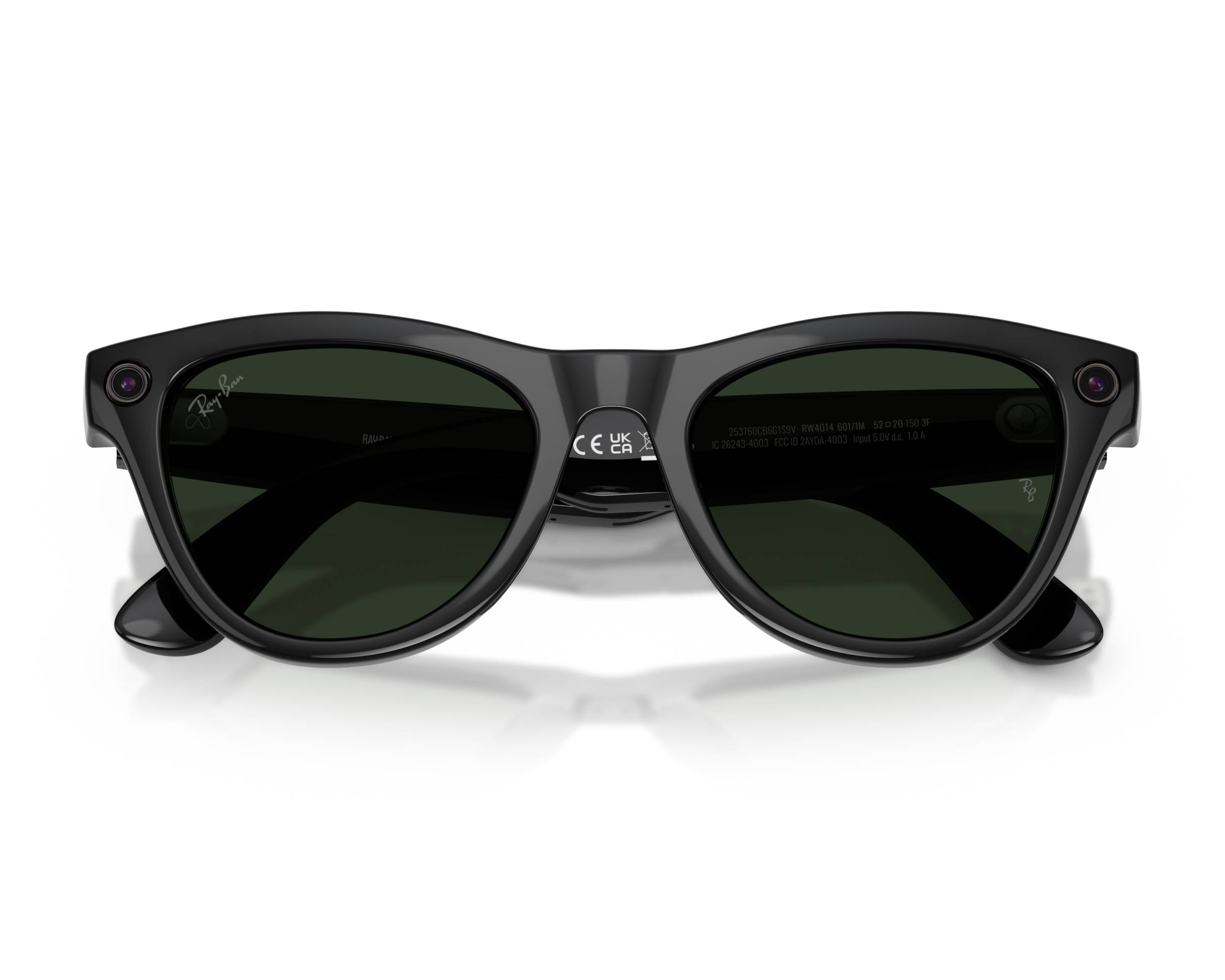 Ray-Ban Meta RW4014 601/1M 52-20 Black  360 degree view 3