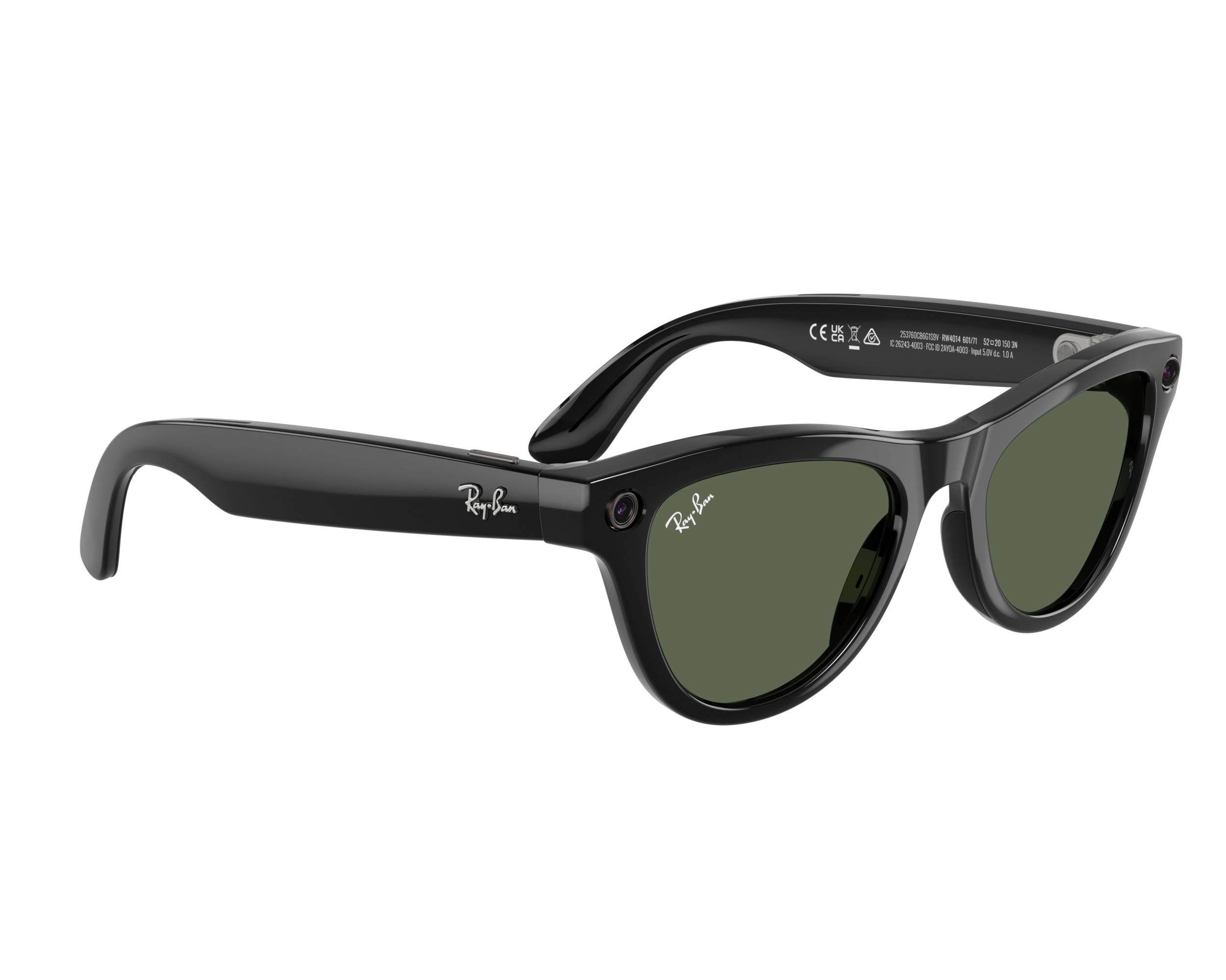 Ray-Ban Meta RW4014 601/71 52-20 Black  360 degree view 4