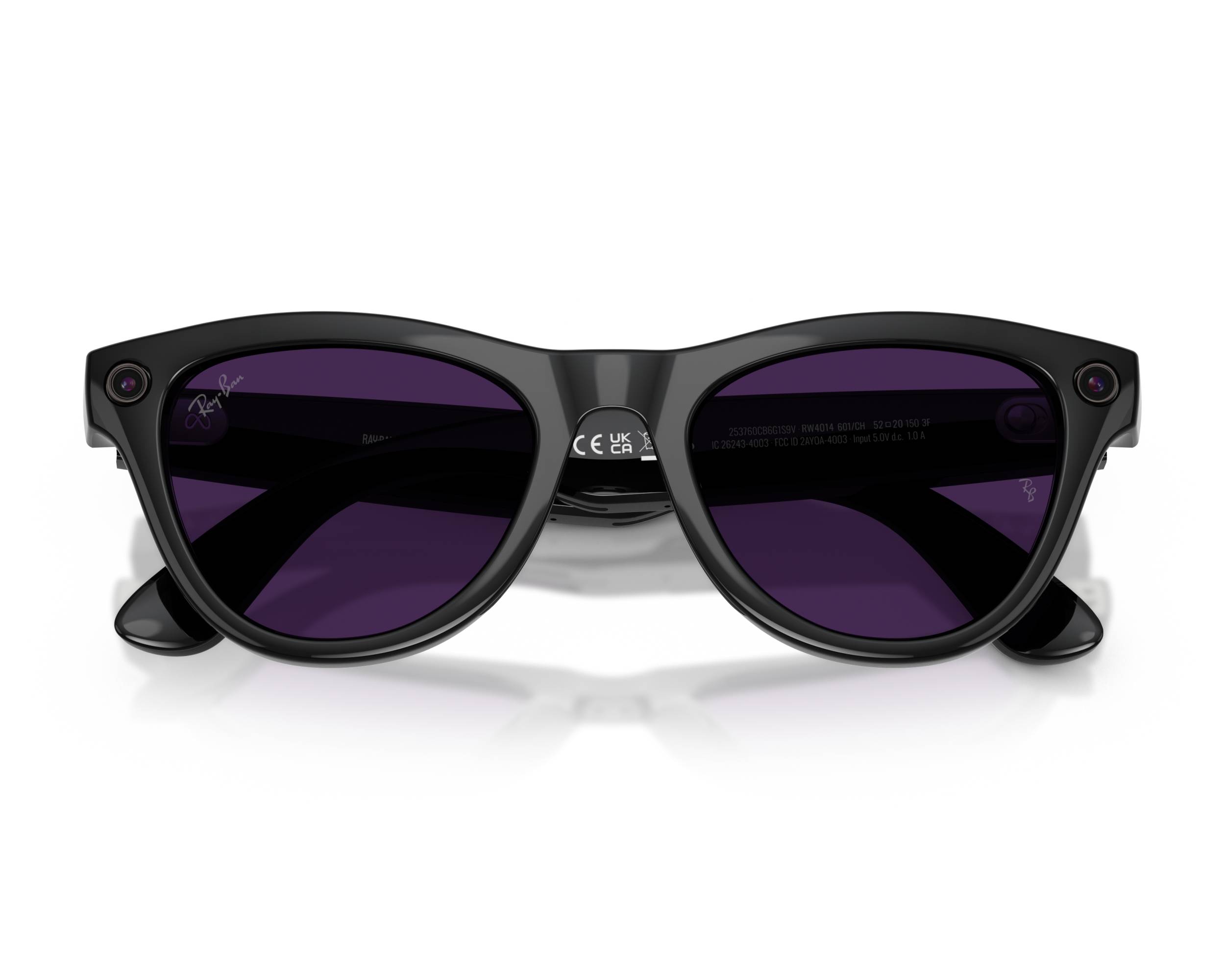 Ray-Ban Meta RW4014 601/CH 52-20 Black  360 degree view 5