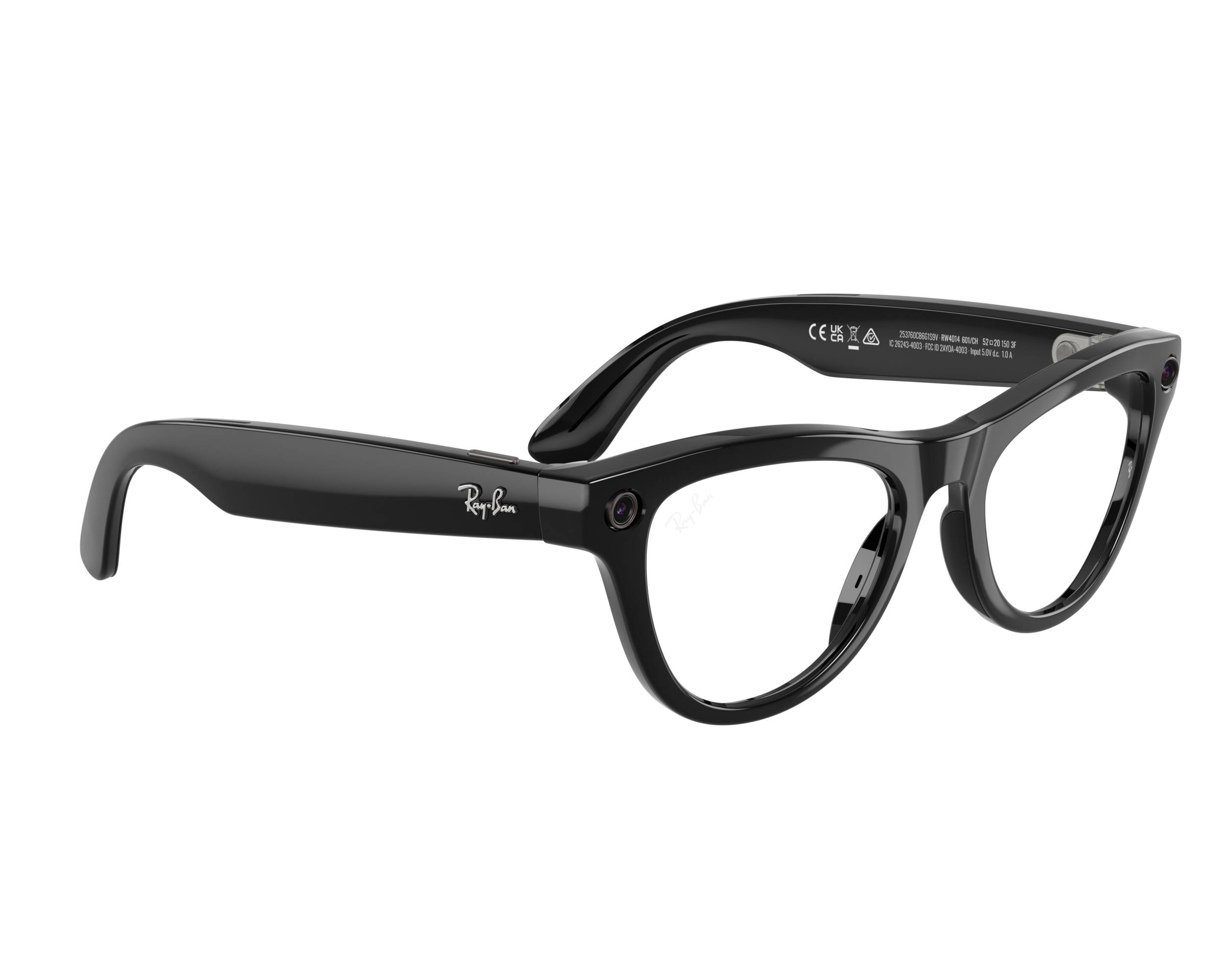 Ray-Ban Meta RW4014 601/CH 52-20 Black  360 degree view 8
