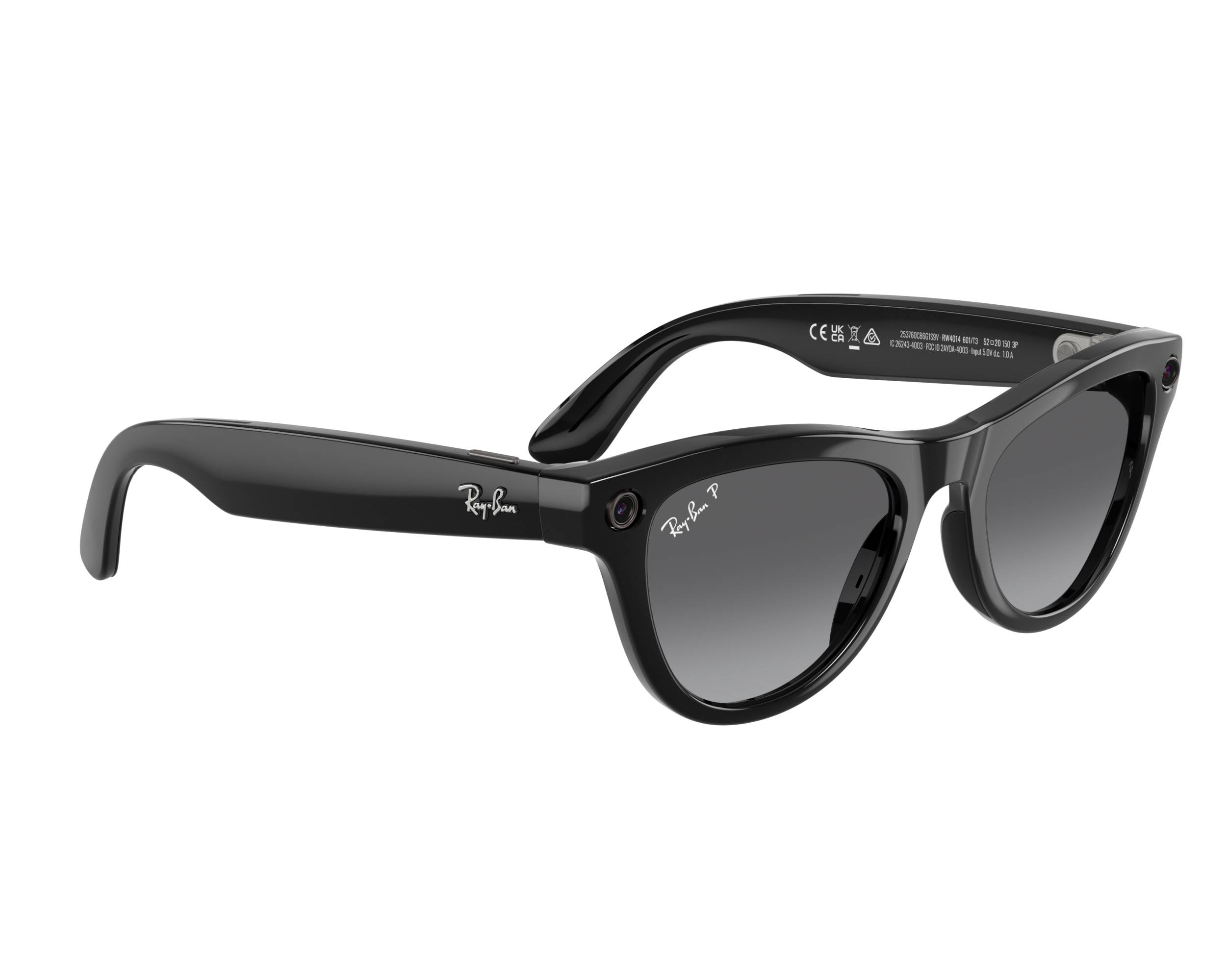 Ray-Ban Meta RW4014 601/T3 52-20 Black  360 degree view 4