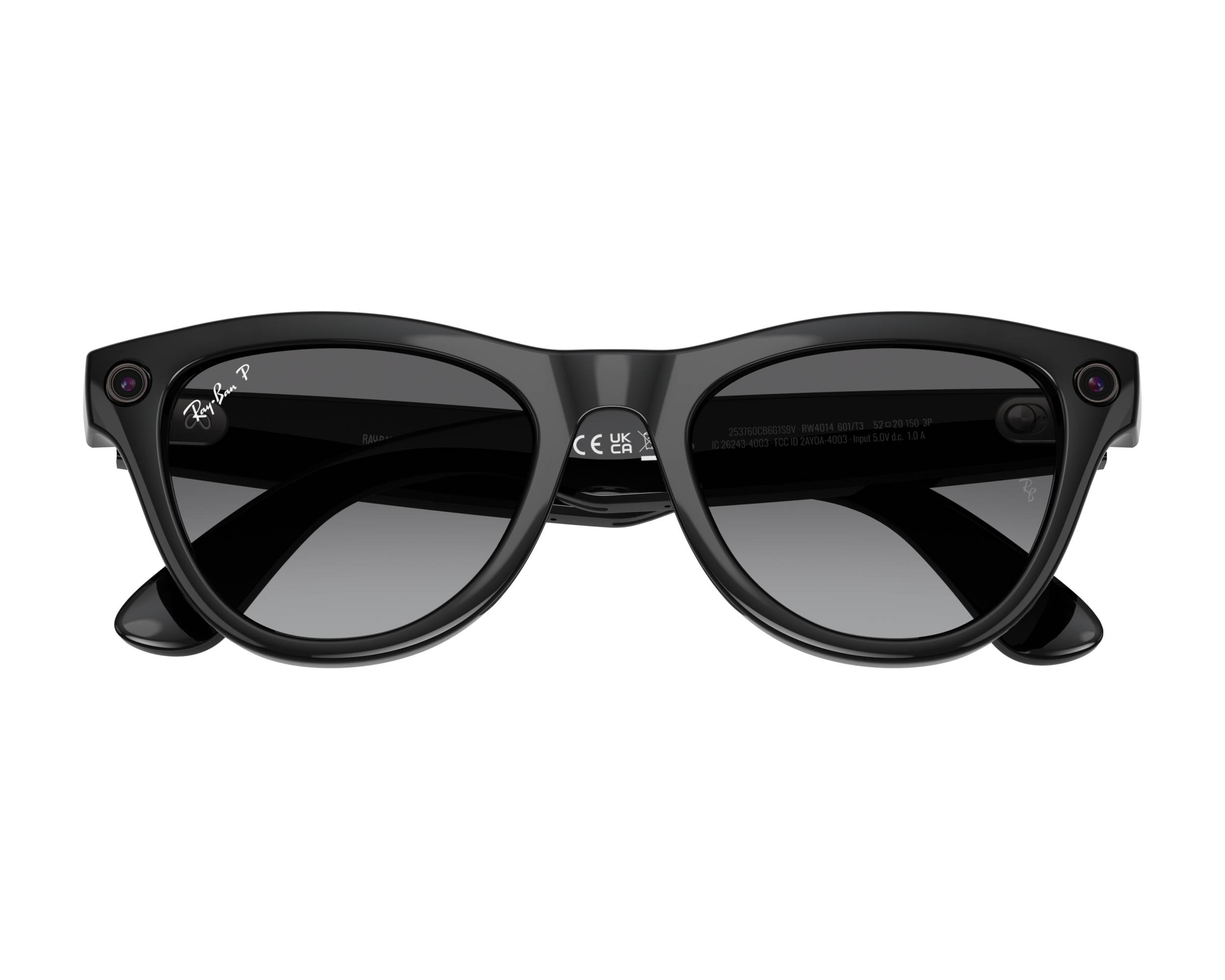 Ray-Ban Meta RW4014 601/T3 52-20 Black  360 degree view 7