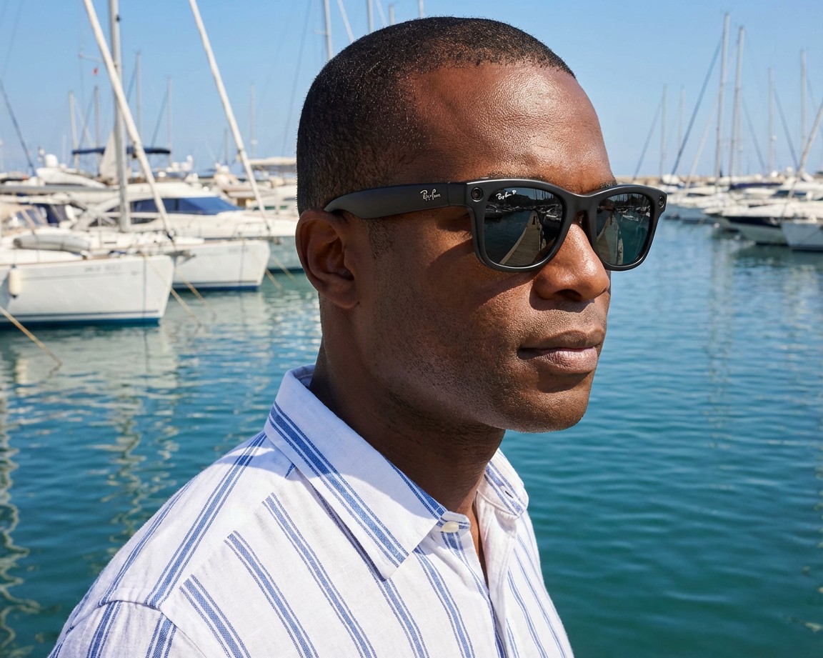 Ray-Ban Meta RW4012 601ST3 50-22 Noir  360 degree view 8