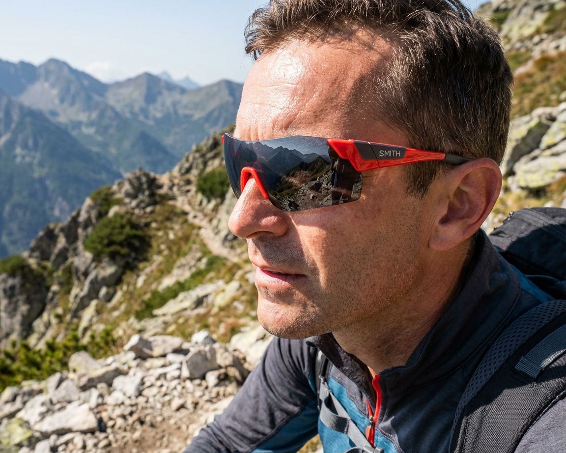 Smith Optics Sunglasses PIVLOCK-ARENA-MAX-N LZJ-CHERRY-RED