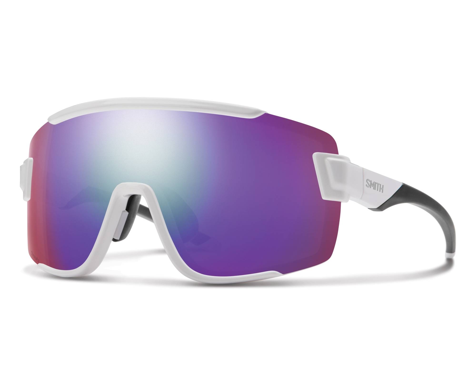 Smith Optics WILDCAT 0BK/DI - White Silver profile view