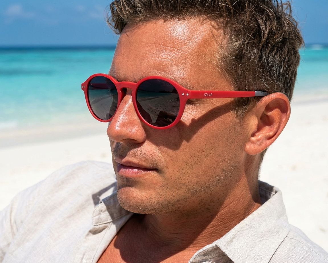 Solar JSLR01 13-GRIS 49-20 Red Grey other view