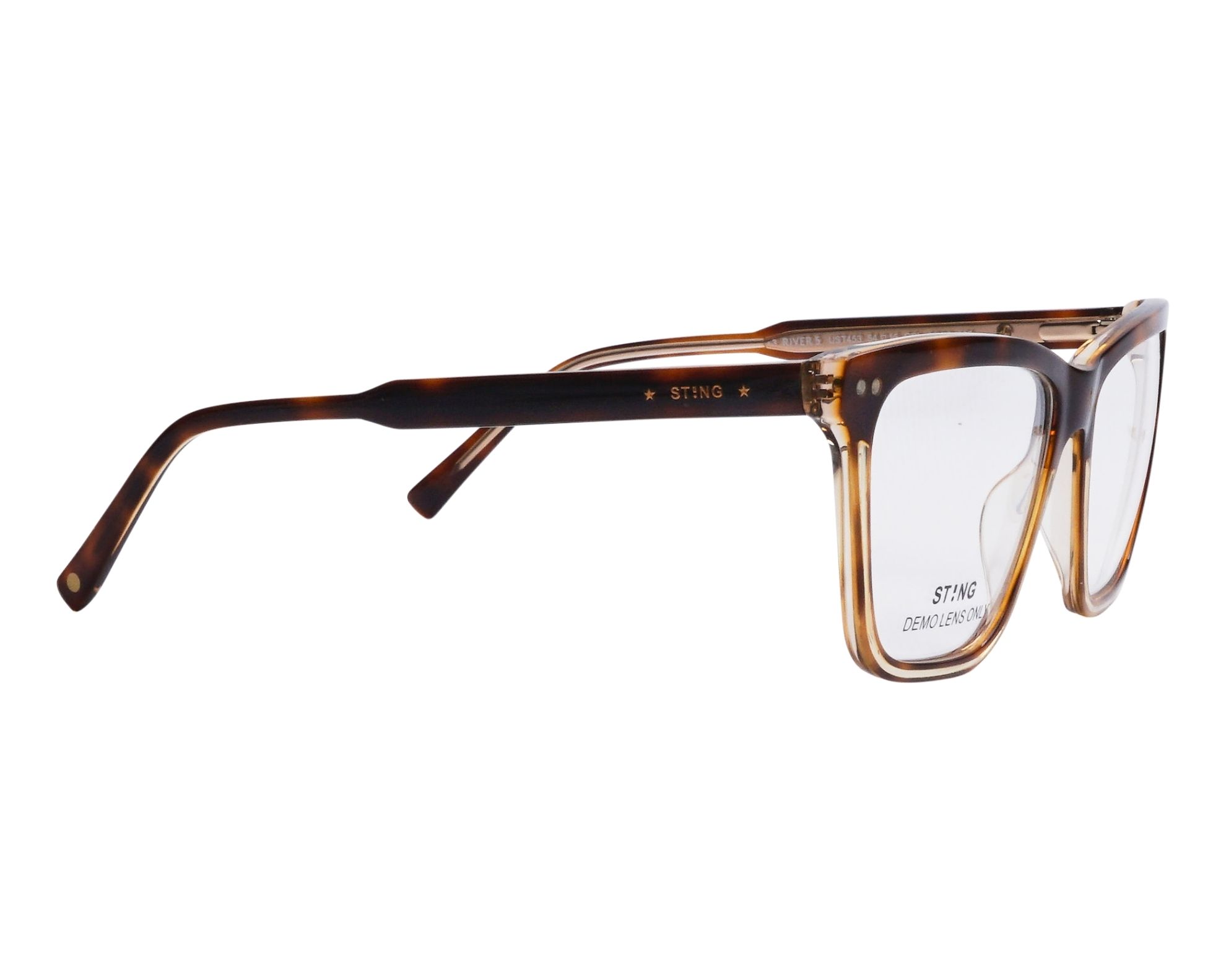 Sting UST453 09W2 54-15 Brown Crystal 360 degree view 2