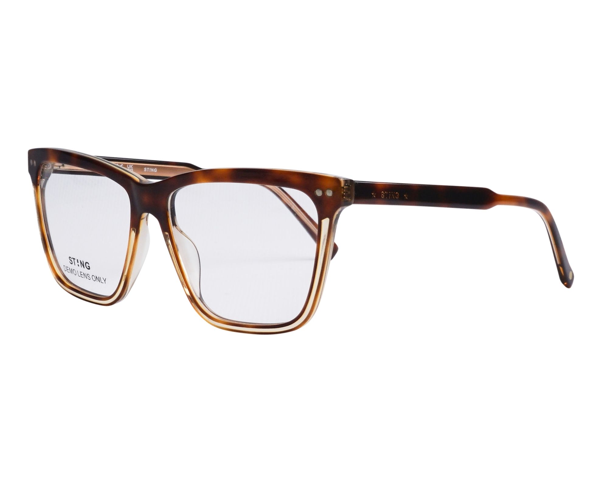 Sting UST453 09W2 54-15 Brown Crystal 360 degree view 6