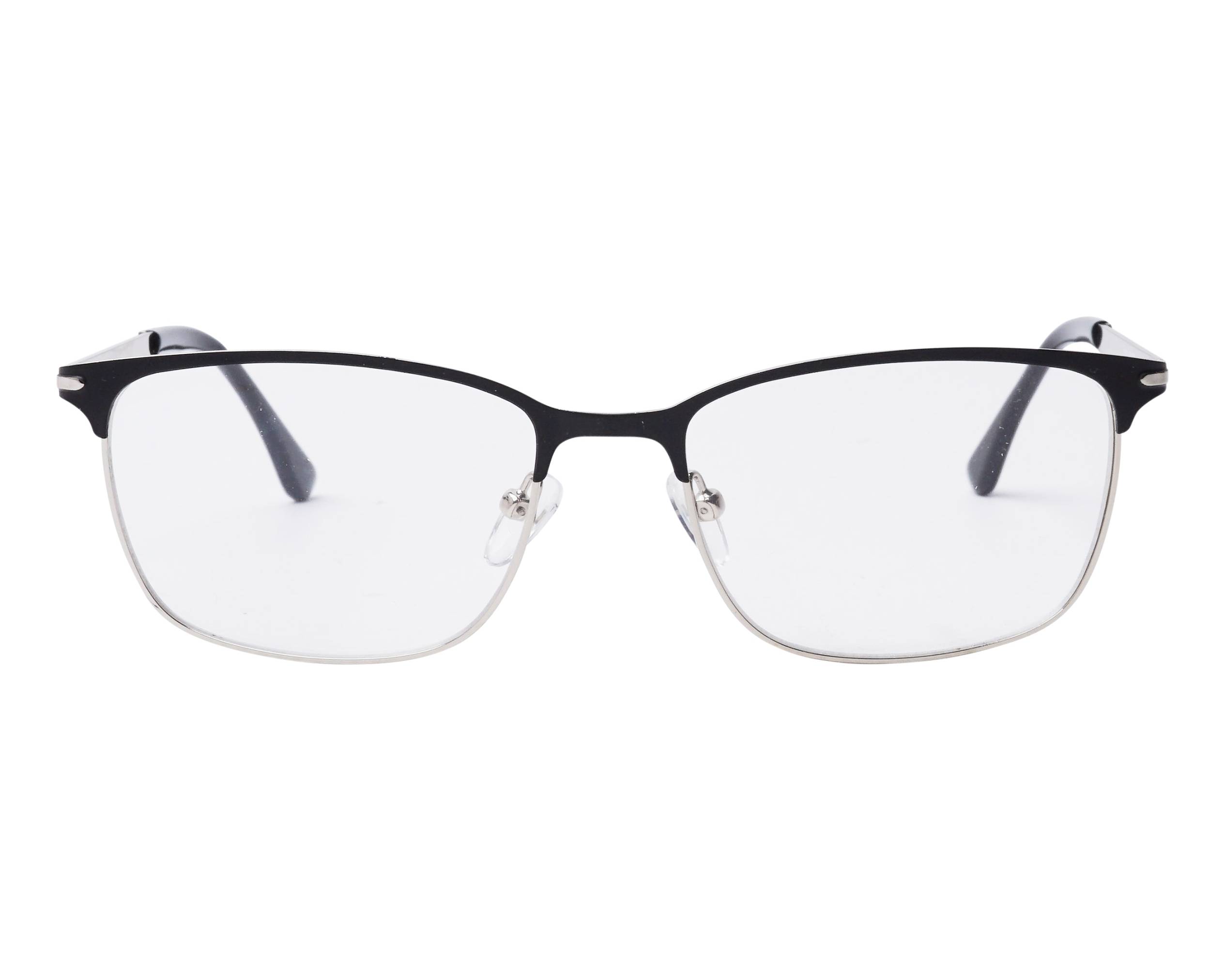 Sun 899 BLACK 54-17 Black Silver front view