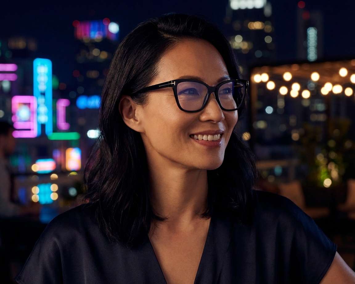 Tom Ford Glasses FT-5812-B 001 display picture 2