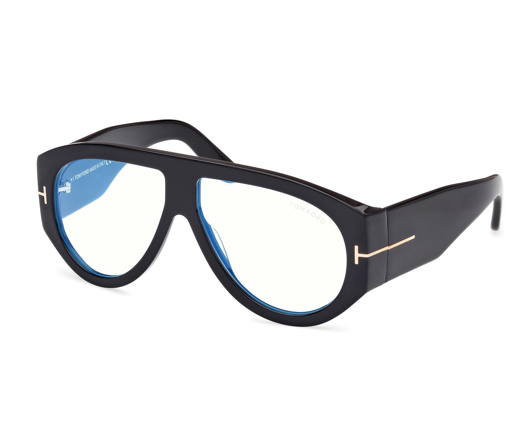 Tom Ford FT-5958-B-V 001 60-12 Black  profile view