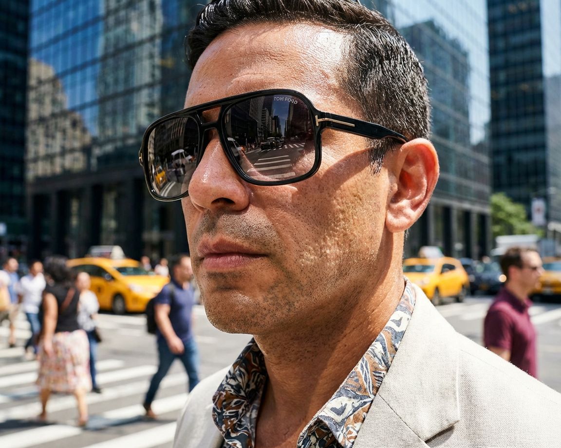 Tom Ford Sunglasses Falconer-02 TF-0884 01B