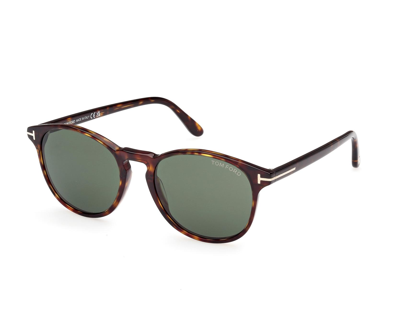 Tom Ford FT1097S 52N 53-19 Havana Gold profile view