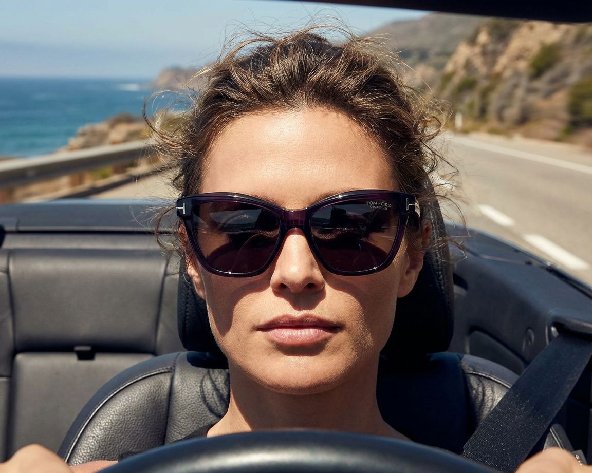 Tom Ford Sunglasses LUCIA FT-1087-S 05D