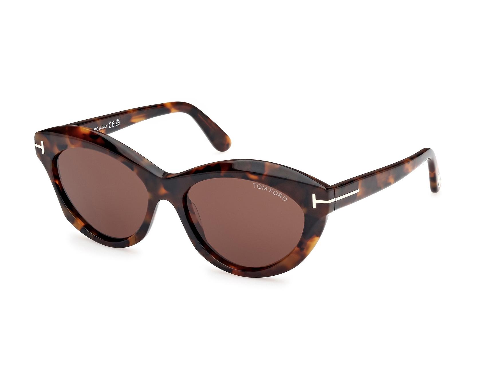 New, TOM FORD Toni Sunglasses TF1111 01C Authentic Tom Ford Sunglasses Toni TF1111 ECO 01C Black Cat Eye with  main image 4