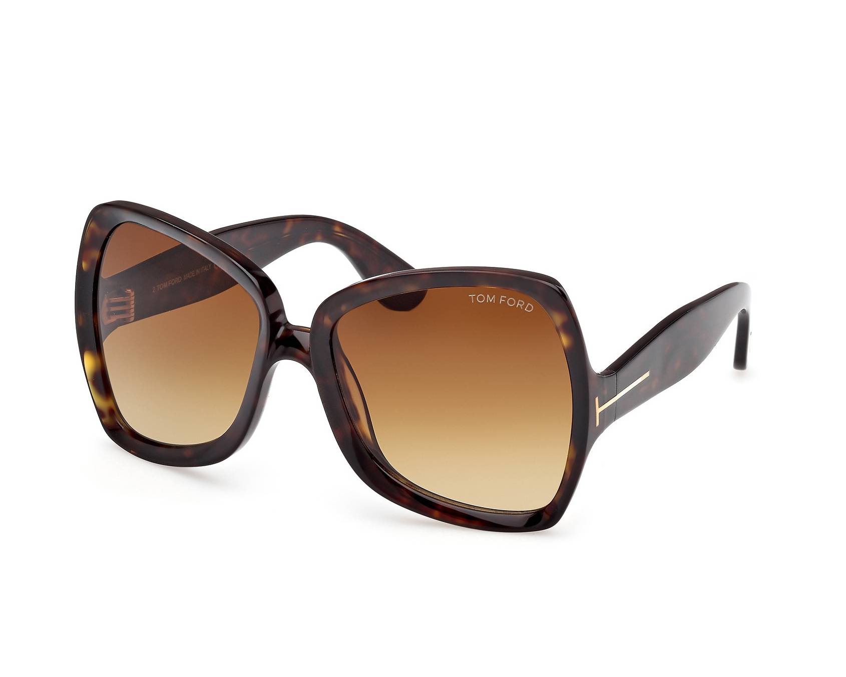NEW TOM FORD SUNGLASSES, TOM FORD WOMEN HAVANA TF1221 52E, FT1221/S 52E Tom Ford Sunglasses Unisex Havana FT1120-D-52E-48  main image 2