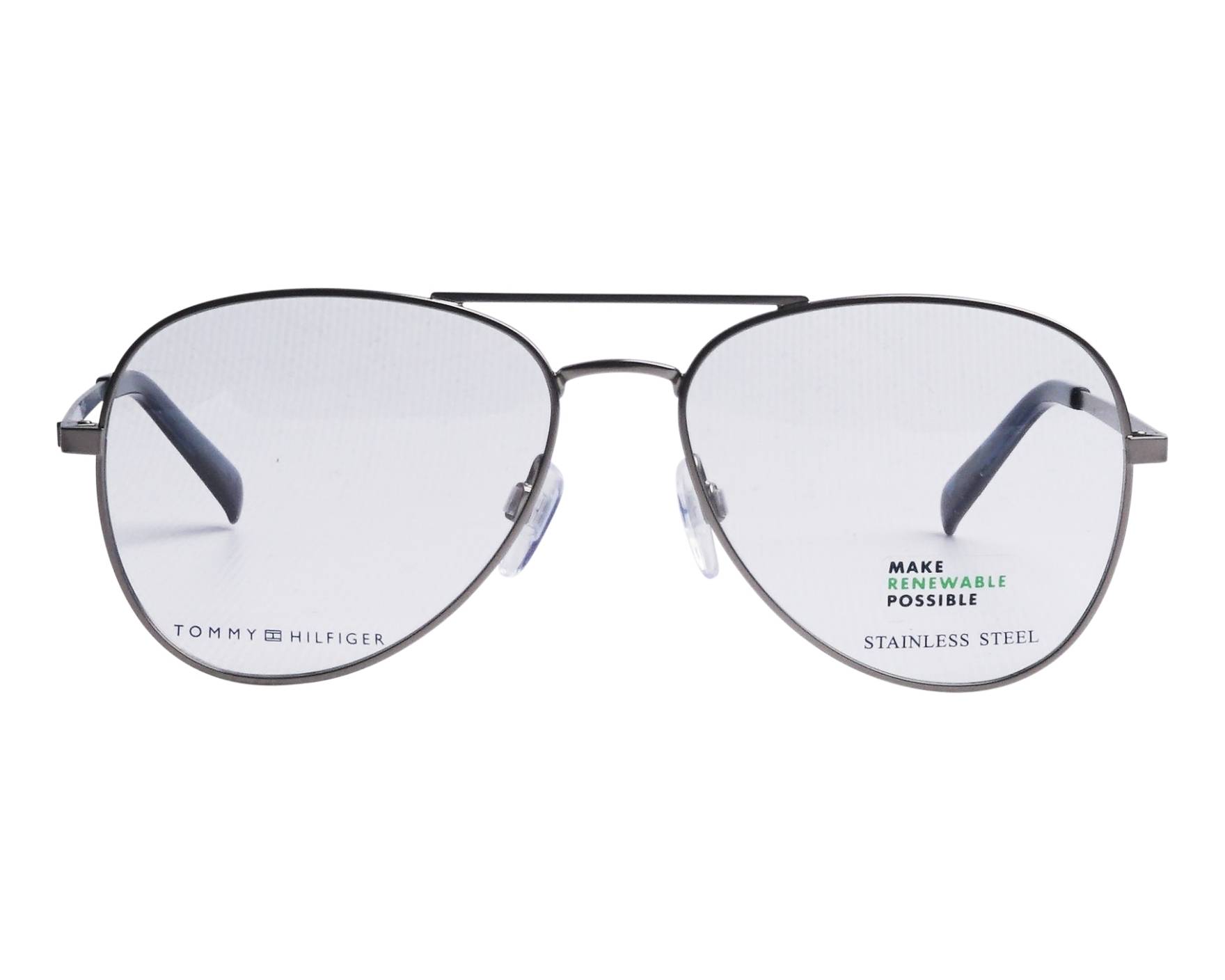 Tommy Hilfiger TH-1755-RE R81 54-15 Argent Bleu front view