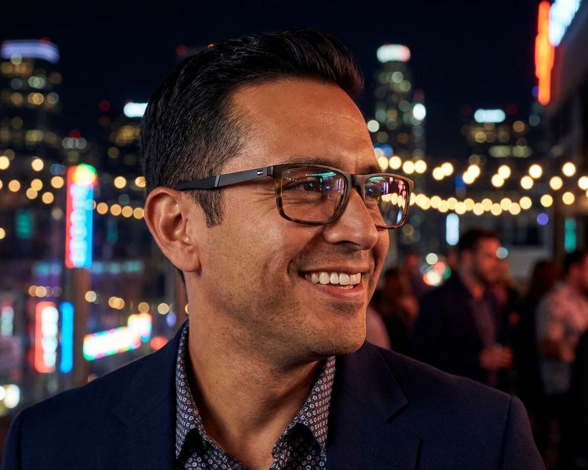 Tommy Hilfiger TH-2084 N9P 55-16 Havana  360 degree view 5