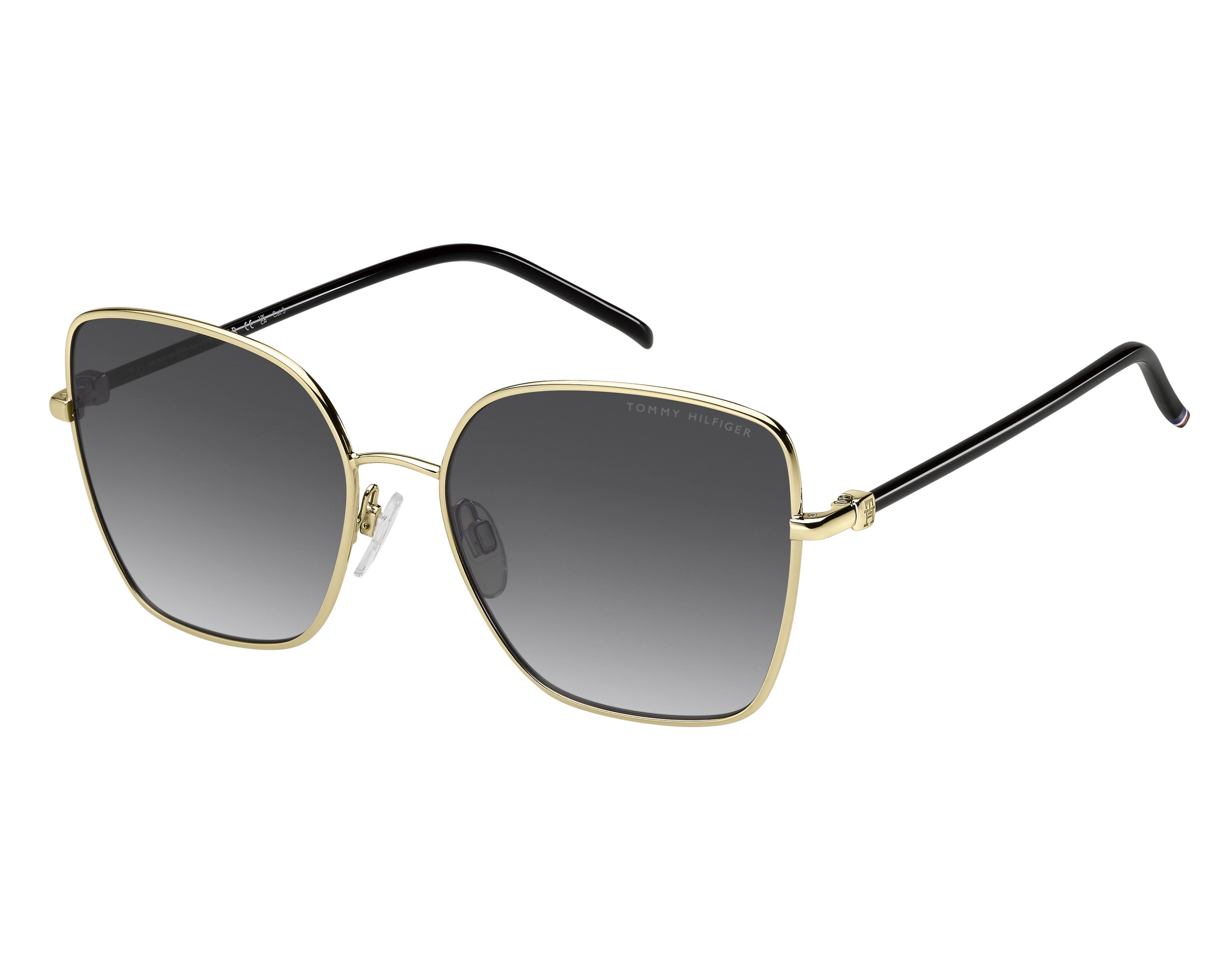 Tommy Hilfiger TH-2337-S J5G/9O 57-17 Gold  360 degree view 1