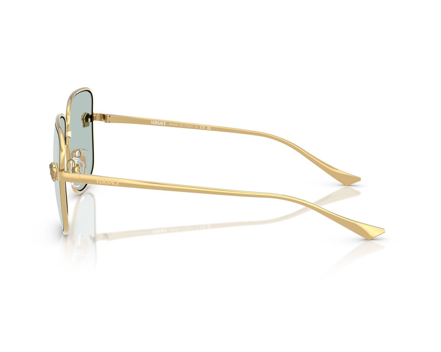 NEW VERSACE VE2282 1002/9C WOMEN SUNGLASSES GOLD/BLUE VE2282 10029C EYEWEAR Versace 2282 1002/5 Sunglasses - US main image 4